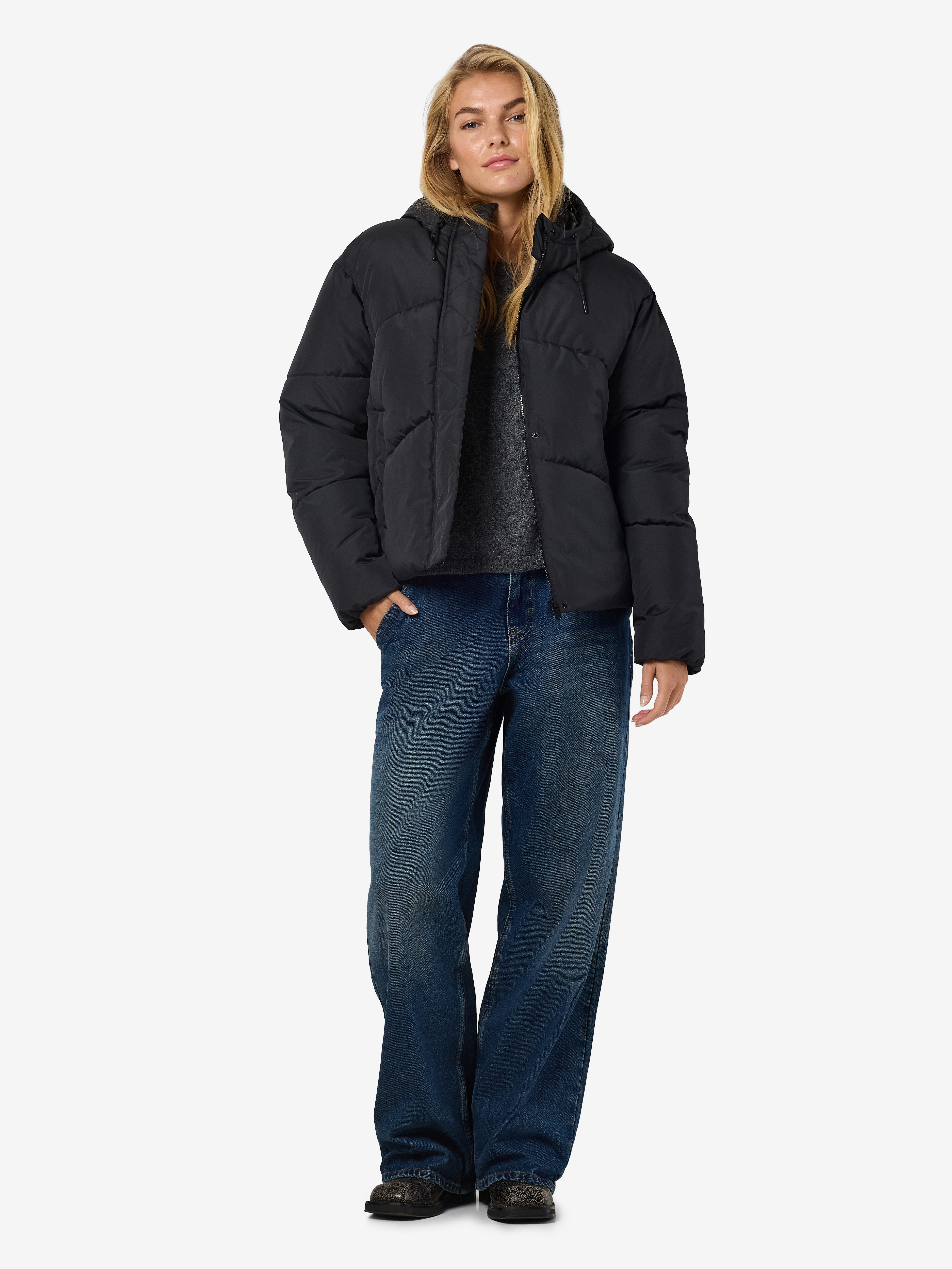 Noisy may Steppjacke NMTENNA L/S SHORT JACKET NOOS