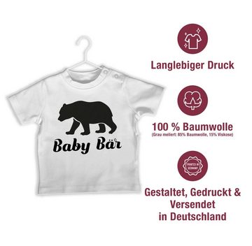 Shirtracer T-Shirt Baby Bär Tiermotiv Animal Print Baby