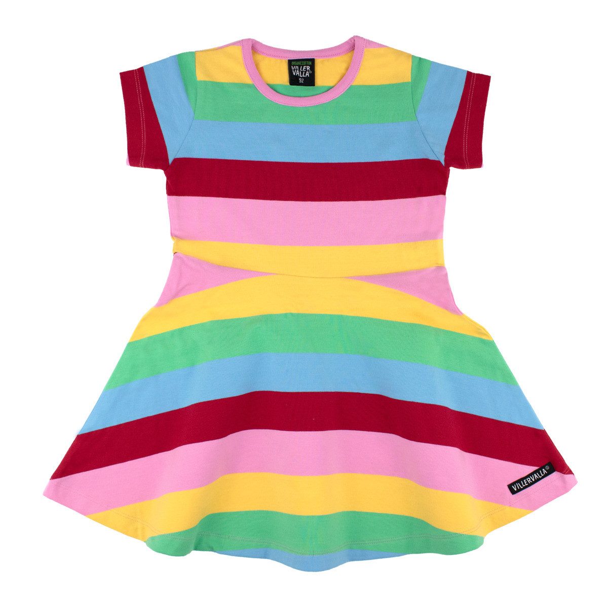Villervalla Midikleid 0528AWA Mädchen (1-tlg) Bekleidung, Outfit, Dress, Robe, Midikleid