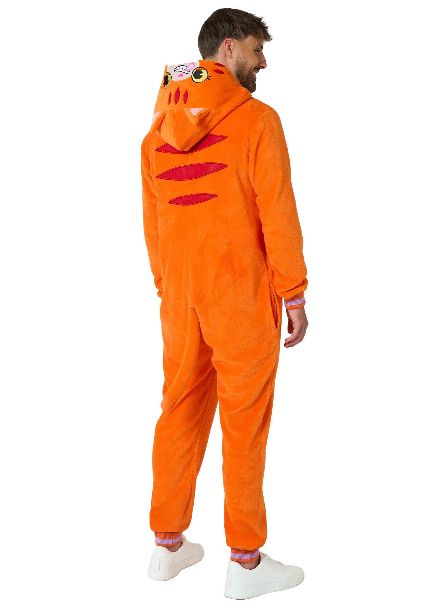 Opposuits Kostüm Rote Katze Onesie, Der Overall beweist: jedes Tier eignet sich zum Kuscheln!