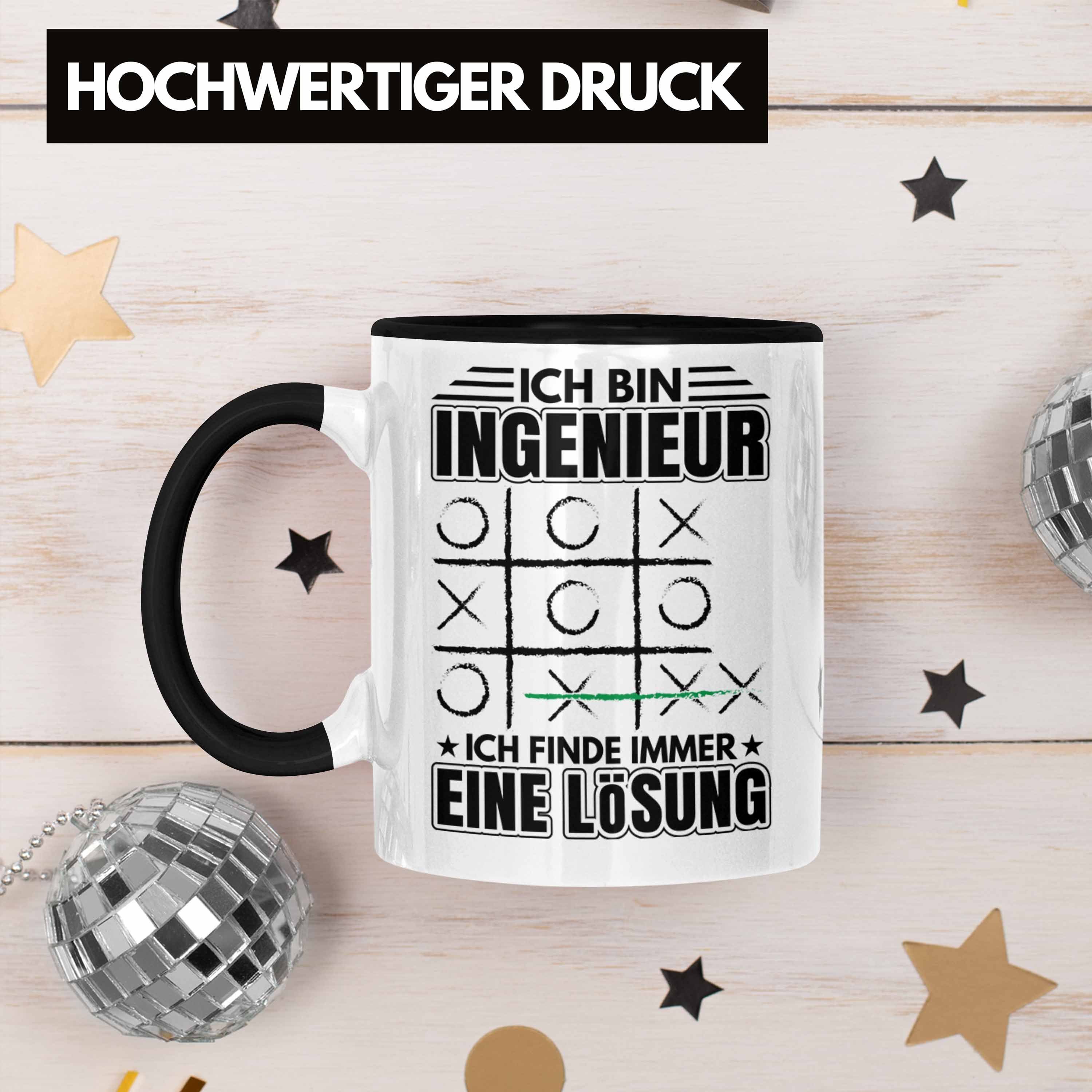 Trendation Tasse Trendation - Ingenieur Tasse Geschenk Mit Spruch Männer Ich Finde Imme