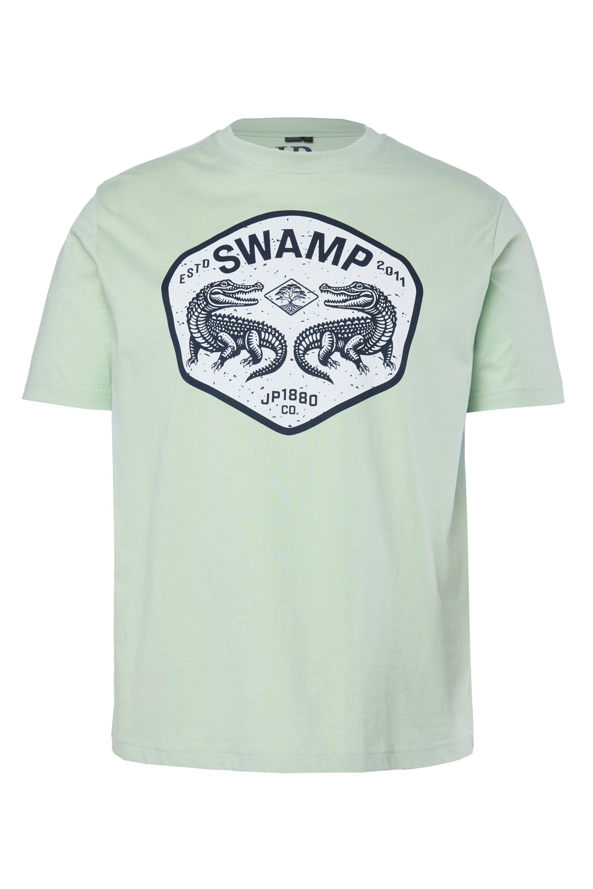 T-Shirt T-Shirt Halbarm Brustprint bis 8XL