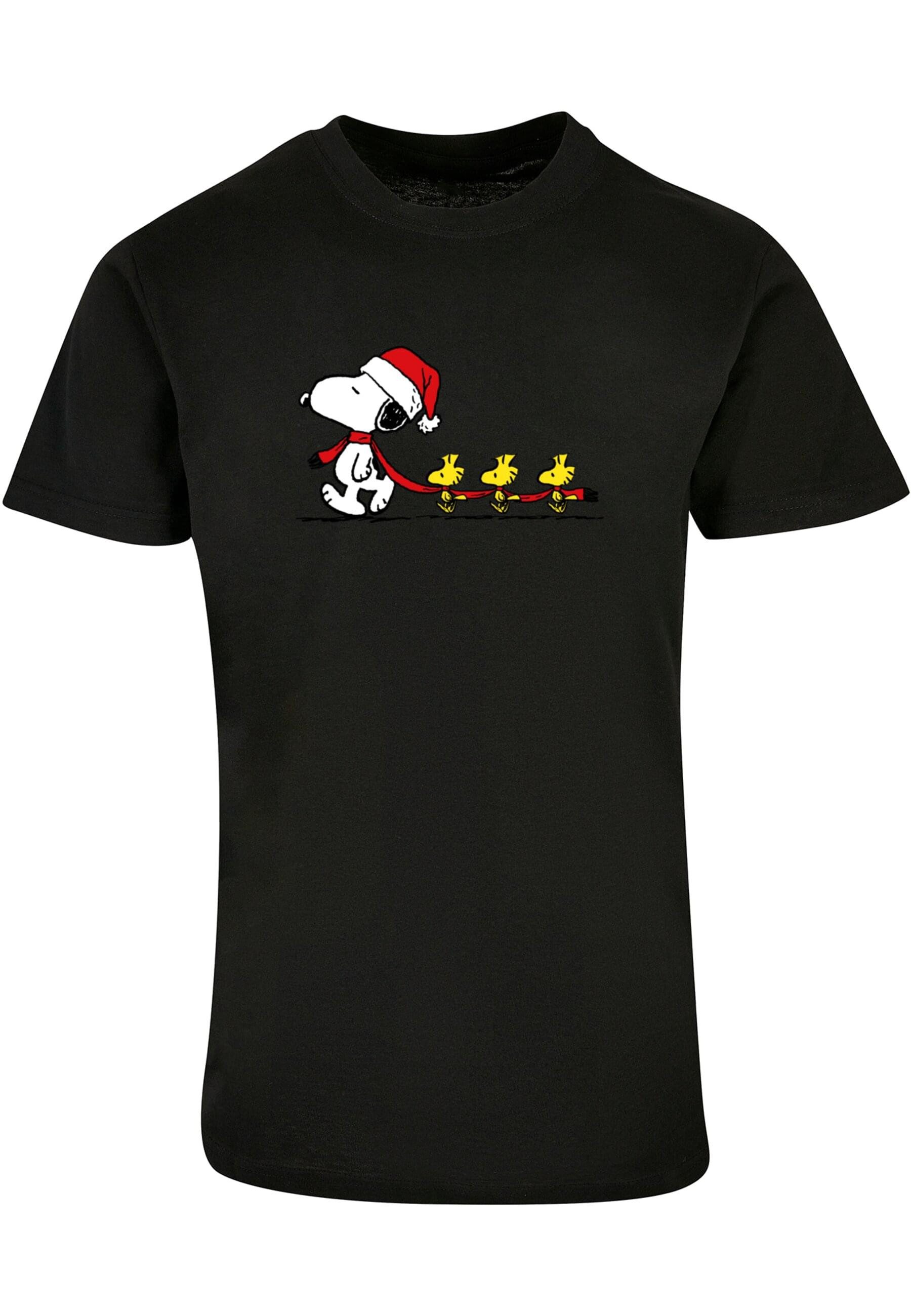 Merchcode T-Shirt Merchcode Herren Peanuts Duck Run Basic Round Neck T-Shirt (1-tlg)