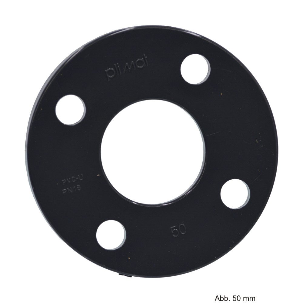 bevo Wasserrohr PVC-U Losflansch 160 mm 16bar DN150 Grau PN10/16 Lochkreis: 240mm