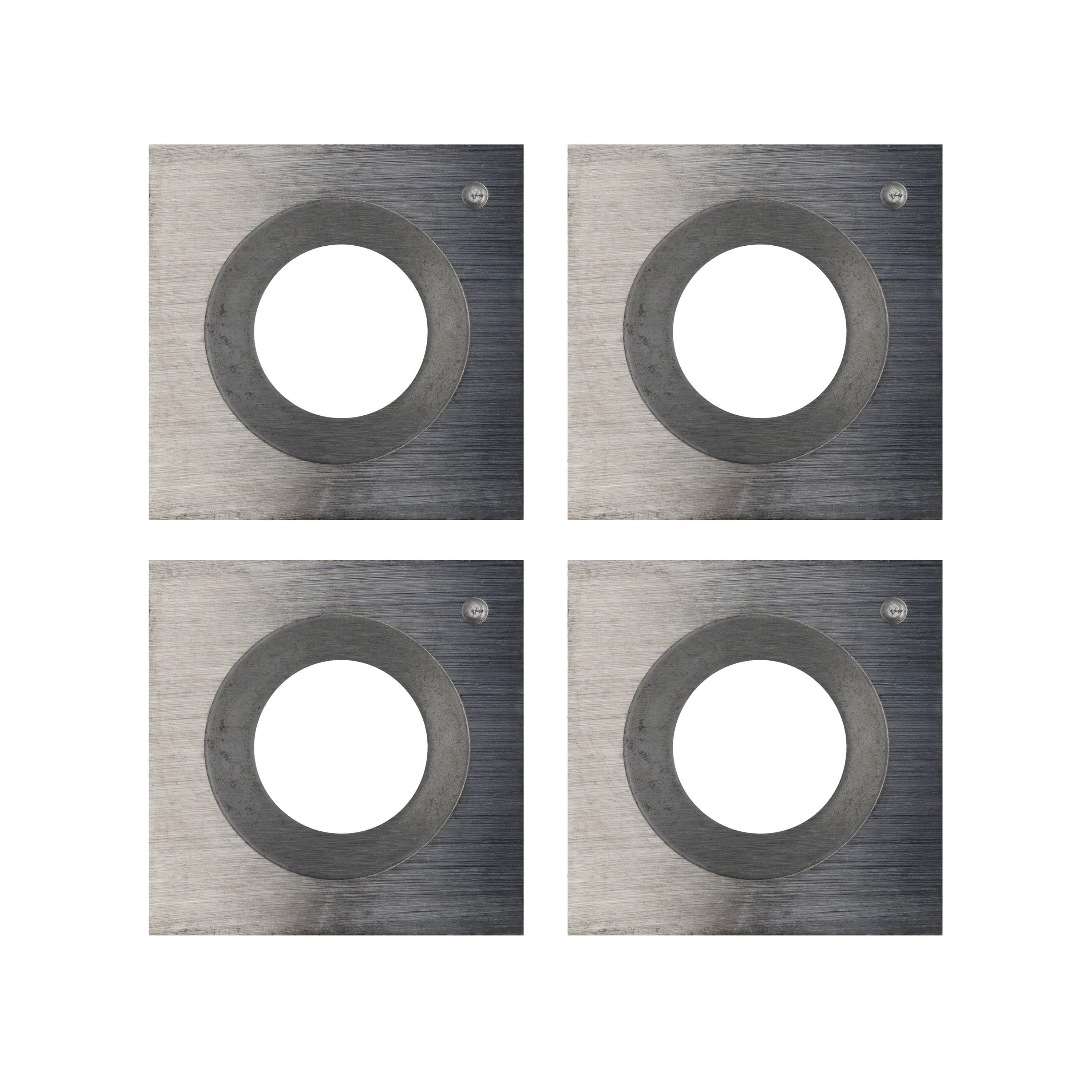 quadratische 4 Wendeplattenfräser Tigra Stück Wendeplatte 14x14x2mm T02SMG 12 30°