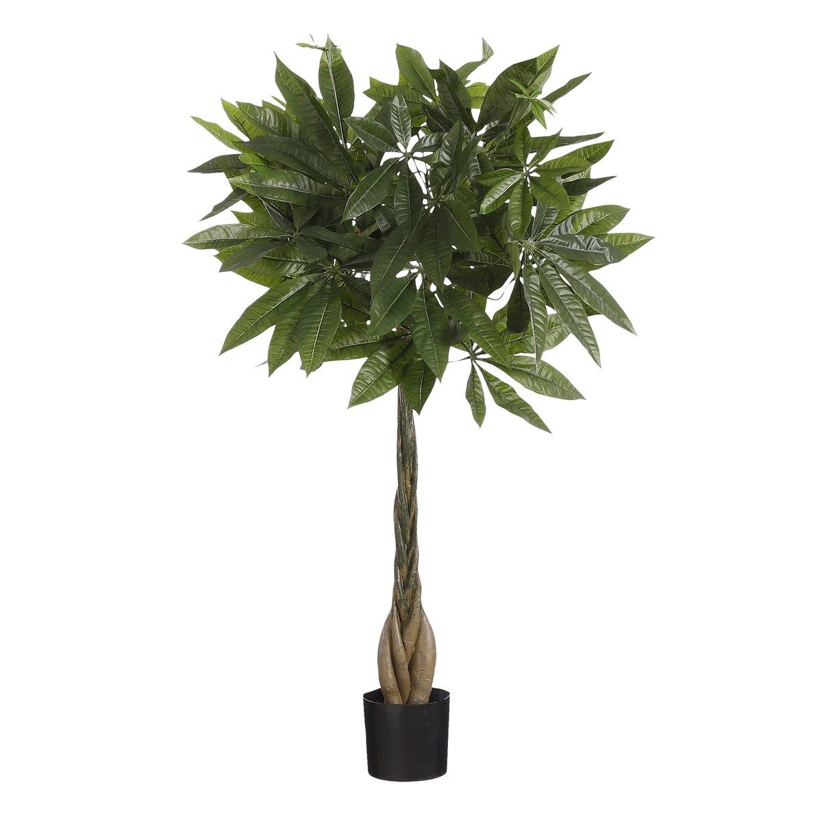 Kunstpflanze Mica Decorations Pachira in Topf gruen - h80xd60cm, Mica Decorations, Höhe 80 cm