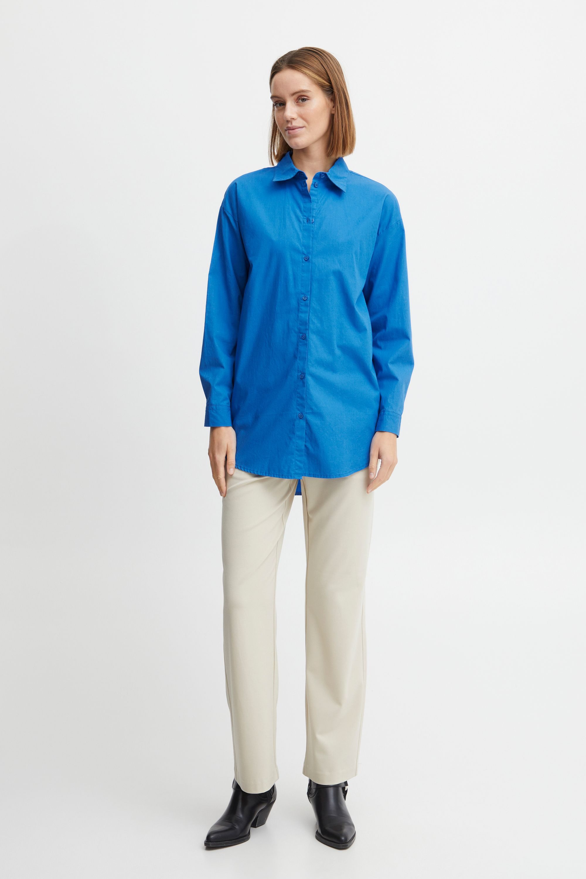 b.young Langarmbluse BYGAMZE 20809476 Schicke Longbluse günstig online kaufen