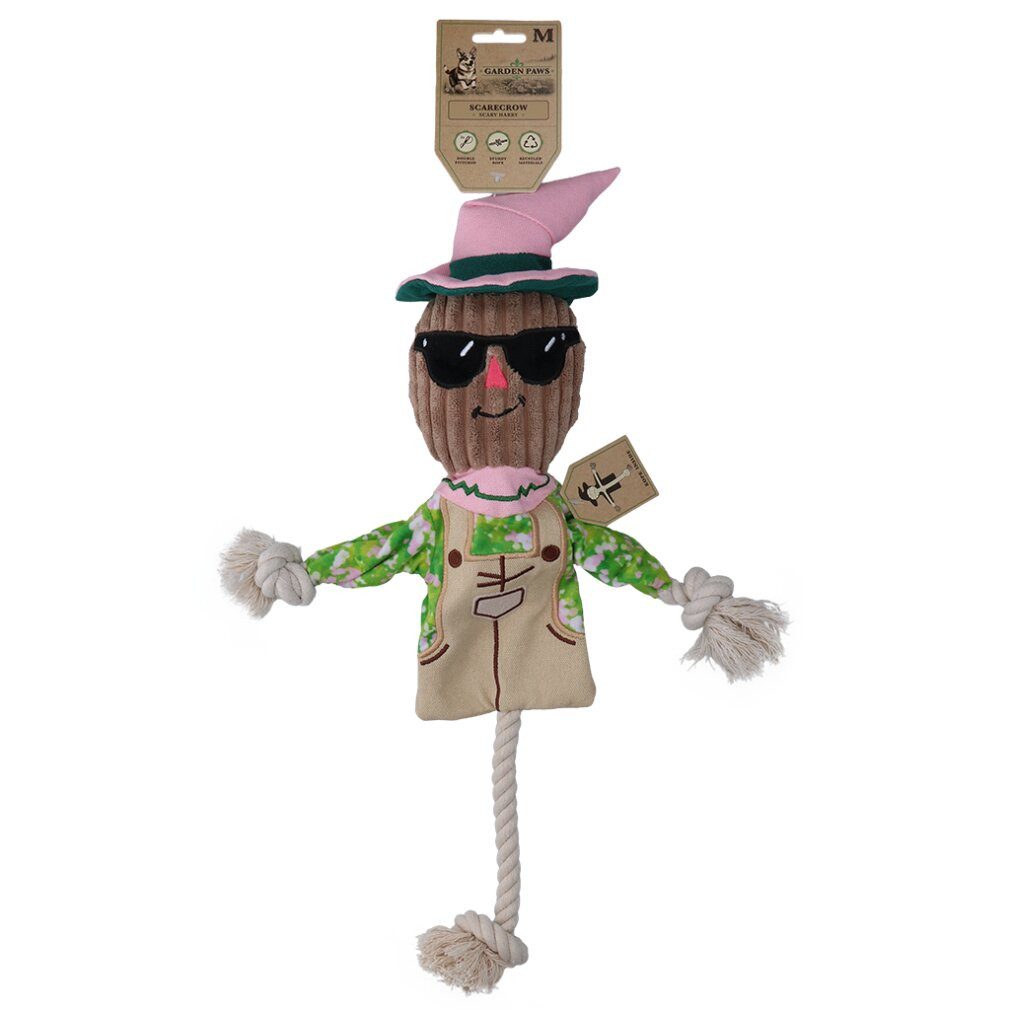 Garden Paws Tierquietschie Scarecrow Scary Harry M