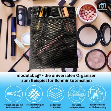 modulabag Taschenorganizer Hochwertige Netztaschen - Organizer Set für Kosmetik, Koffer, Taschen