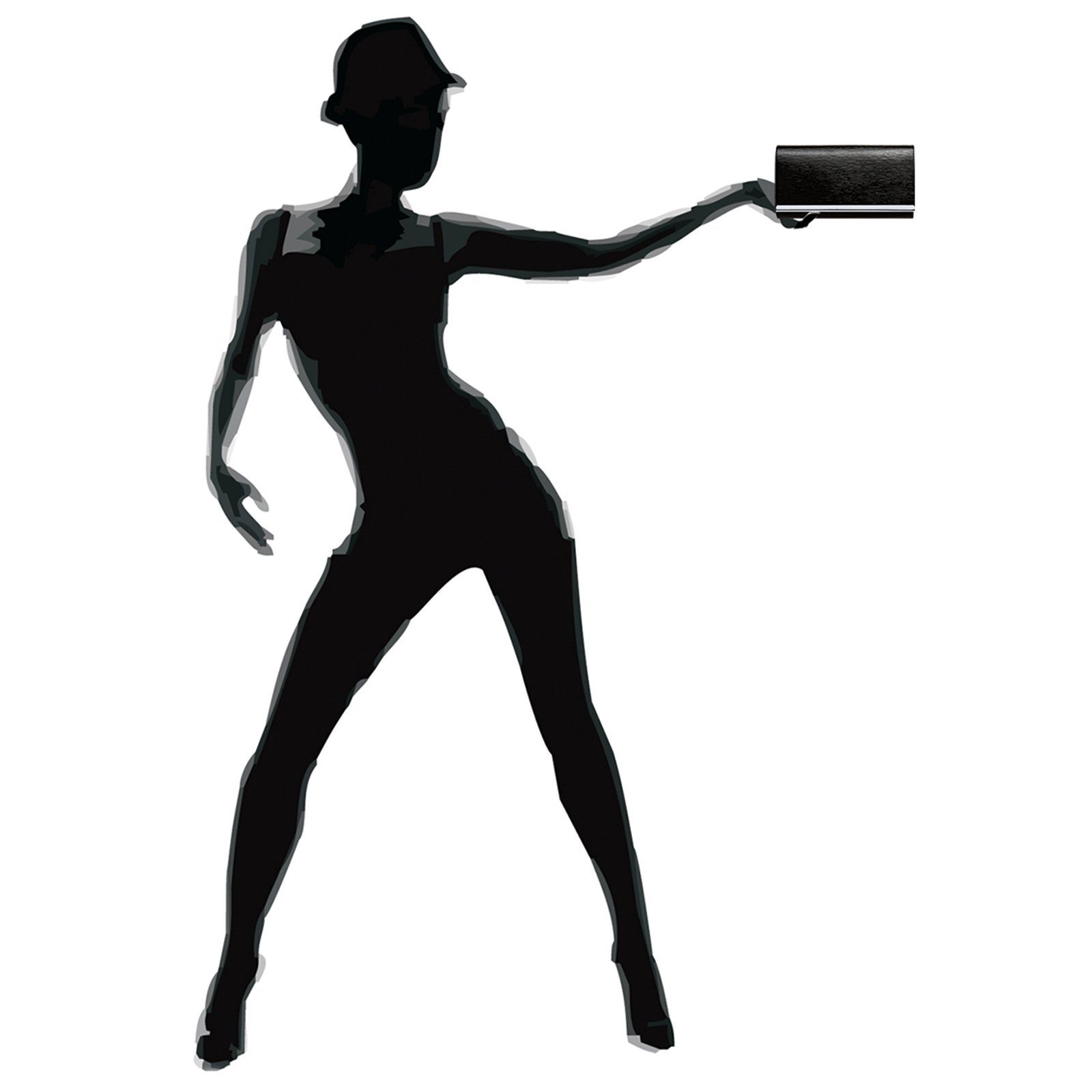 Caspar Clutch TA505 elegante Damen Glanz Abendtasche