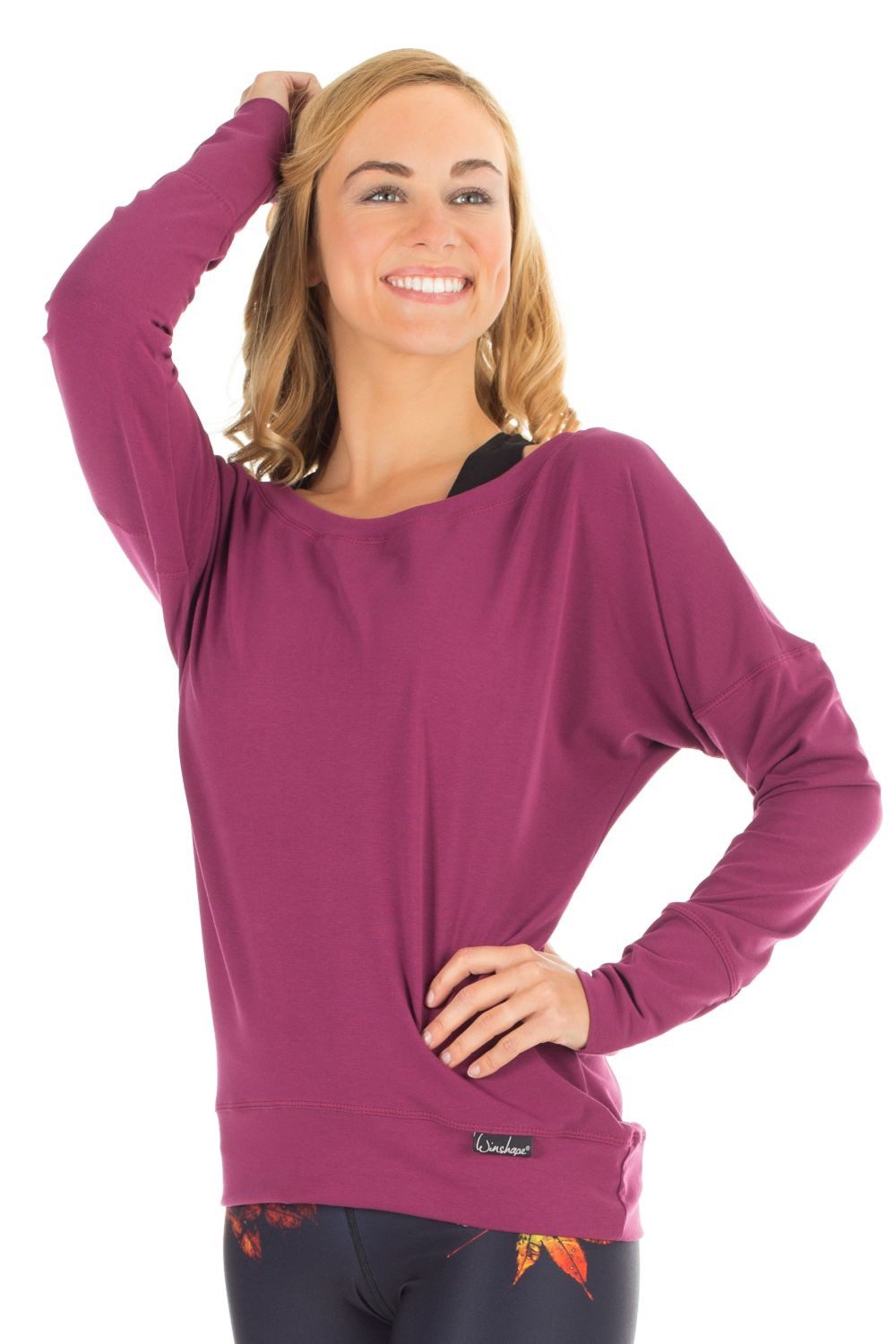 Winshape Oversize-Shirt Longsleeve WS2