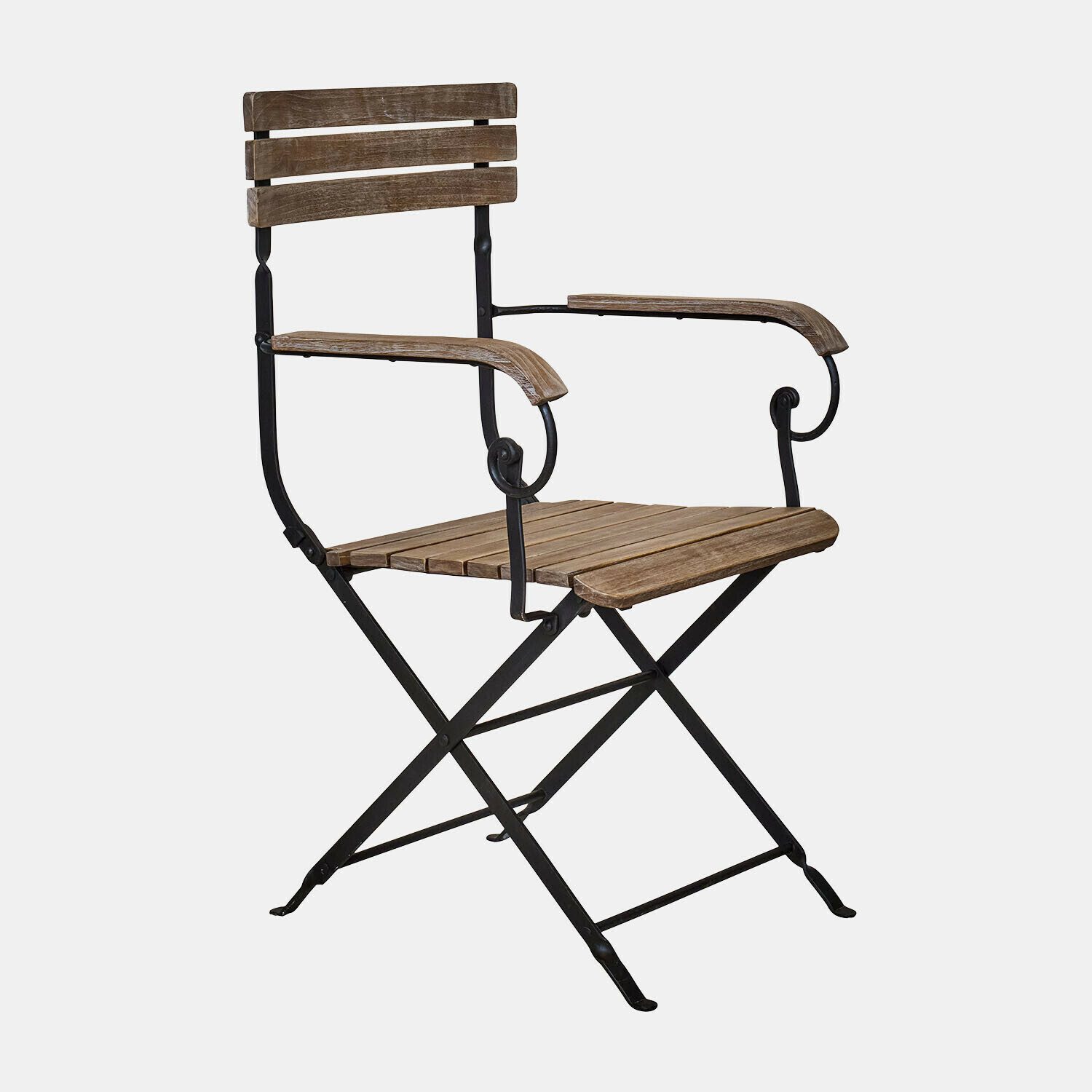 Mirabeau Gartenstuhl Stuhl Arémont braun/schwarz