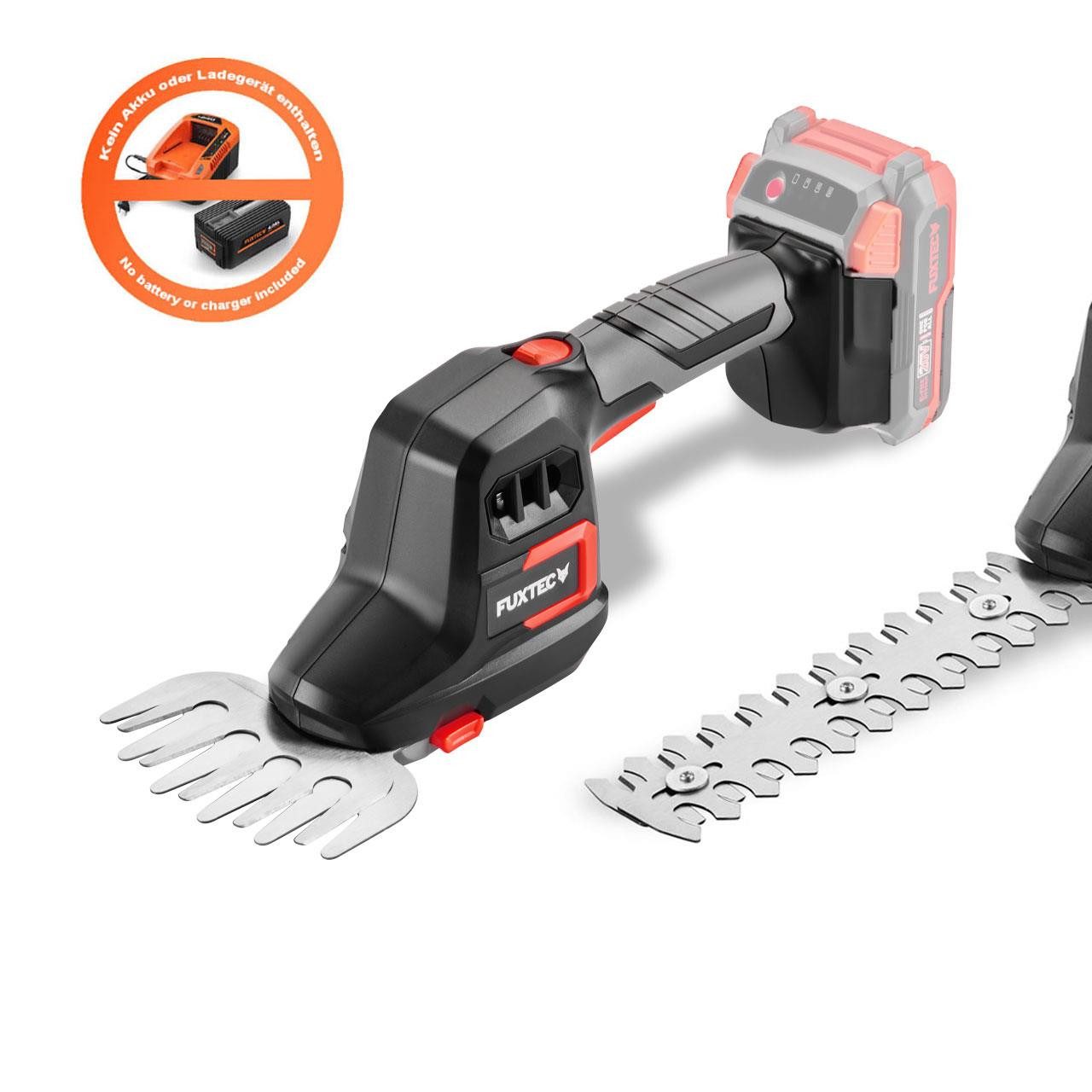 FUXTEC Akku-Heckenschere FX-E1HHS20, 2Ah-Akku, 20cm Schnittlänge, günstig online kaufen