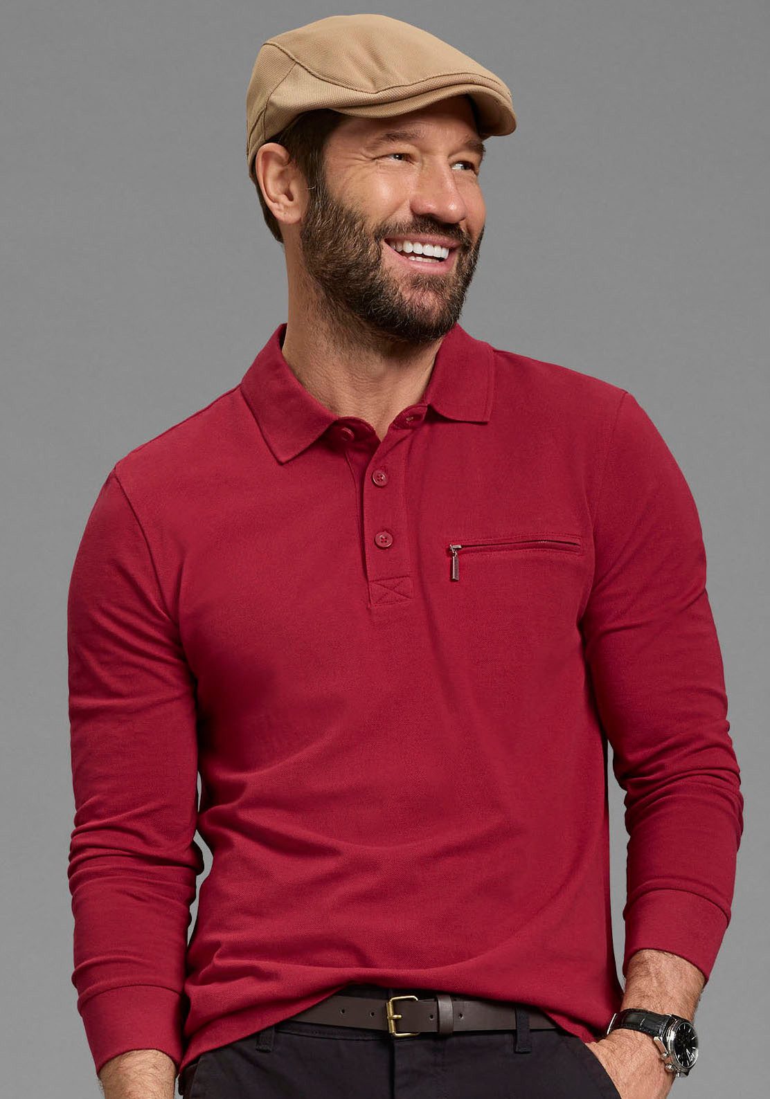 Man's World Outdoorhut mit leichtem Futter und verstellbarem Riegel. € 27,99, (€ 27,99 pro 1 Stk).