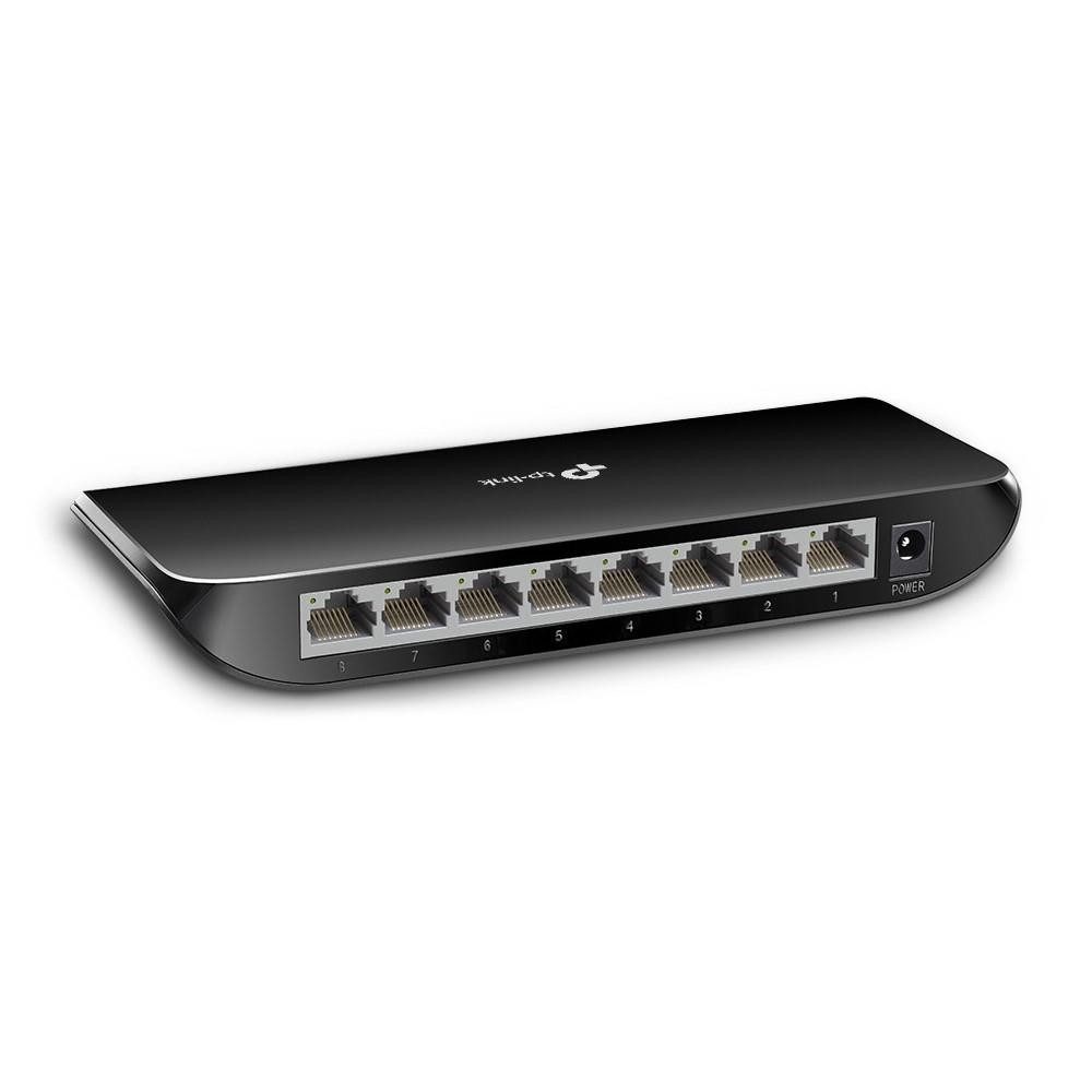 tp-link TL-SG1008D Netzwerk-Switch (8-Port-Gigabit-Desktop-Switch)