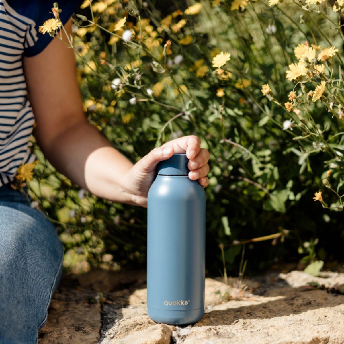 Quokka Trinkflasche Thermo aus Edelstahl 510 ml Isolierflasche für Alltag, Thermofunktion
