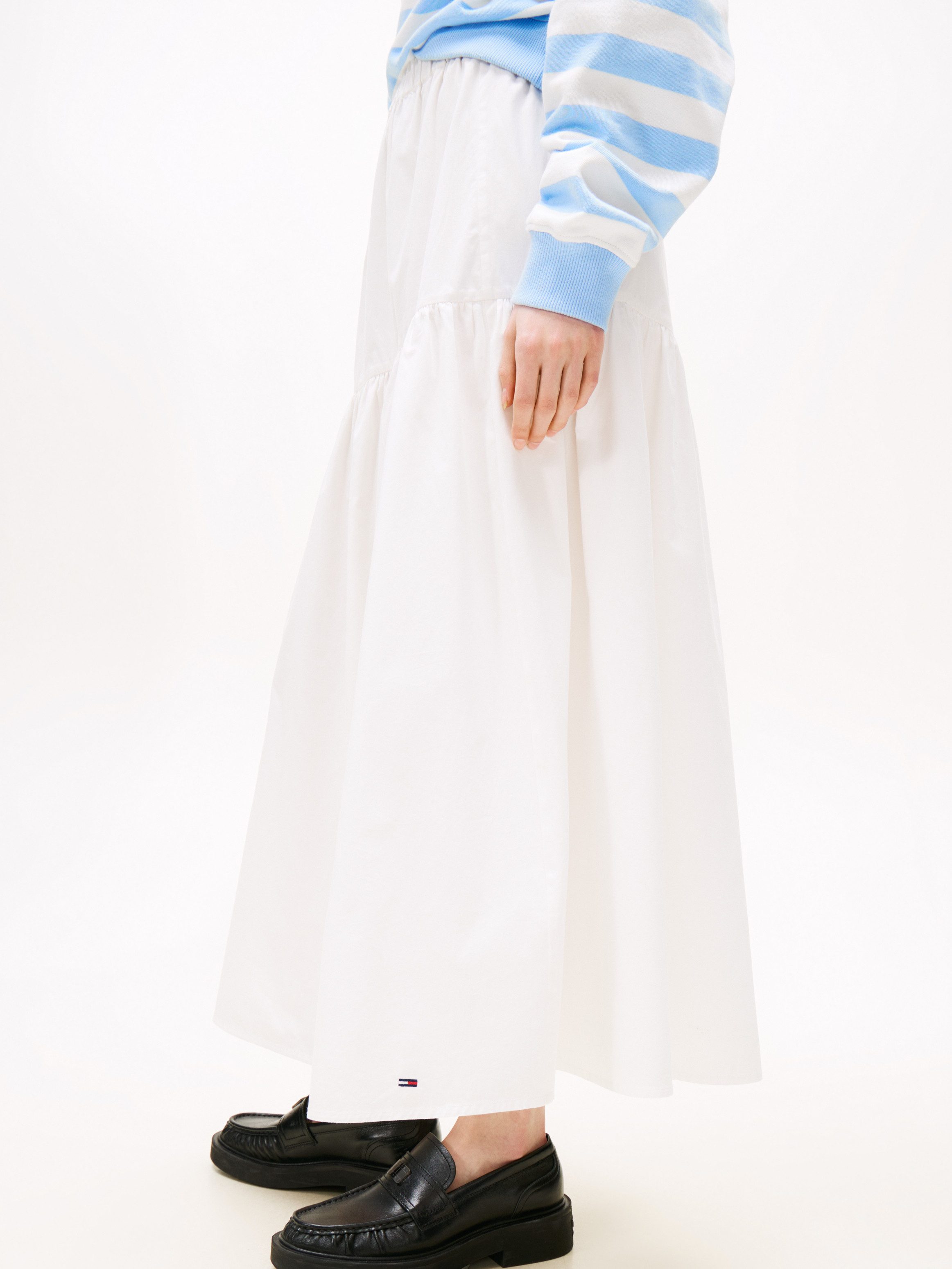 Tommy Jeans Maxirock TJW POPLIN TIERED günstig online kaufen