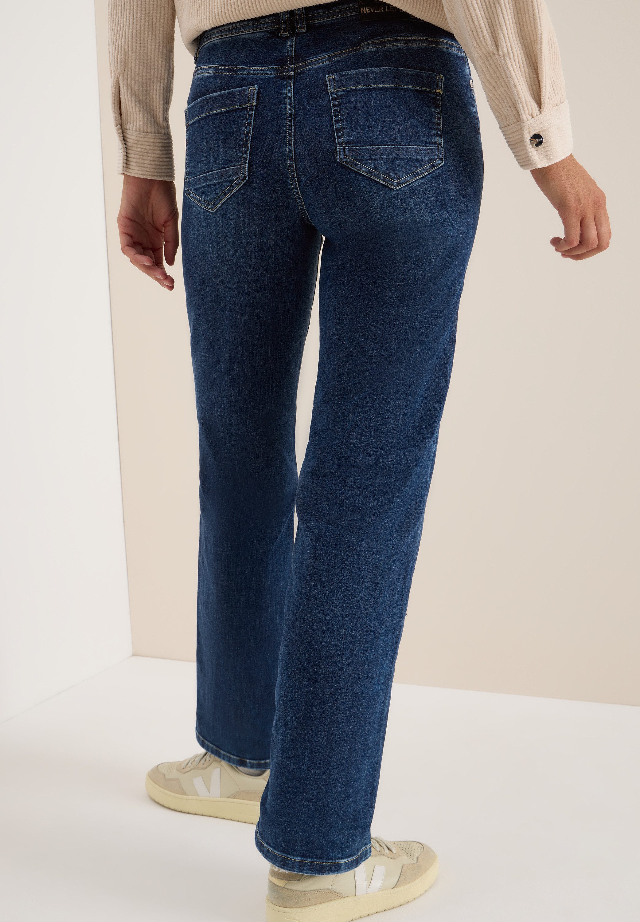 CECIL Weite Jeans Style NEELE mit Stretch
