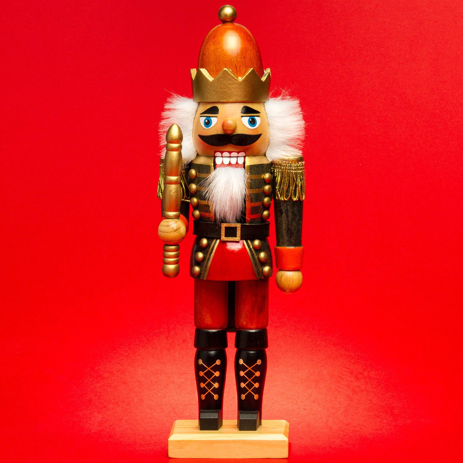 SIKORA Weihnachtsfigur SIKORA NK-H Deko Nussknacker Figur aus Holz, verschiedene Motive 2 Größen