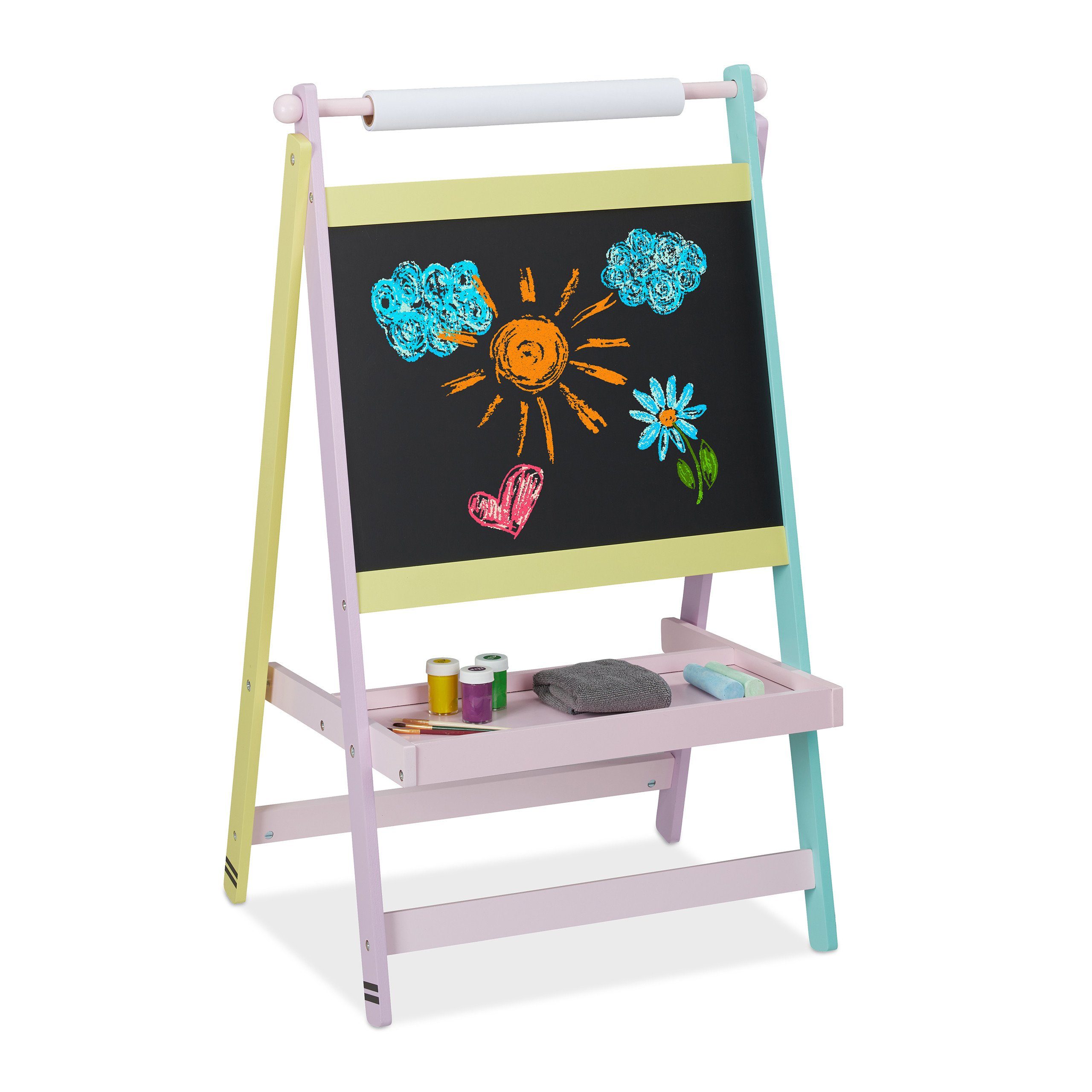 Tafel Kindertafel mit Papierrolle