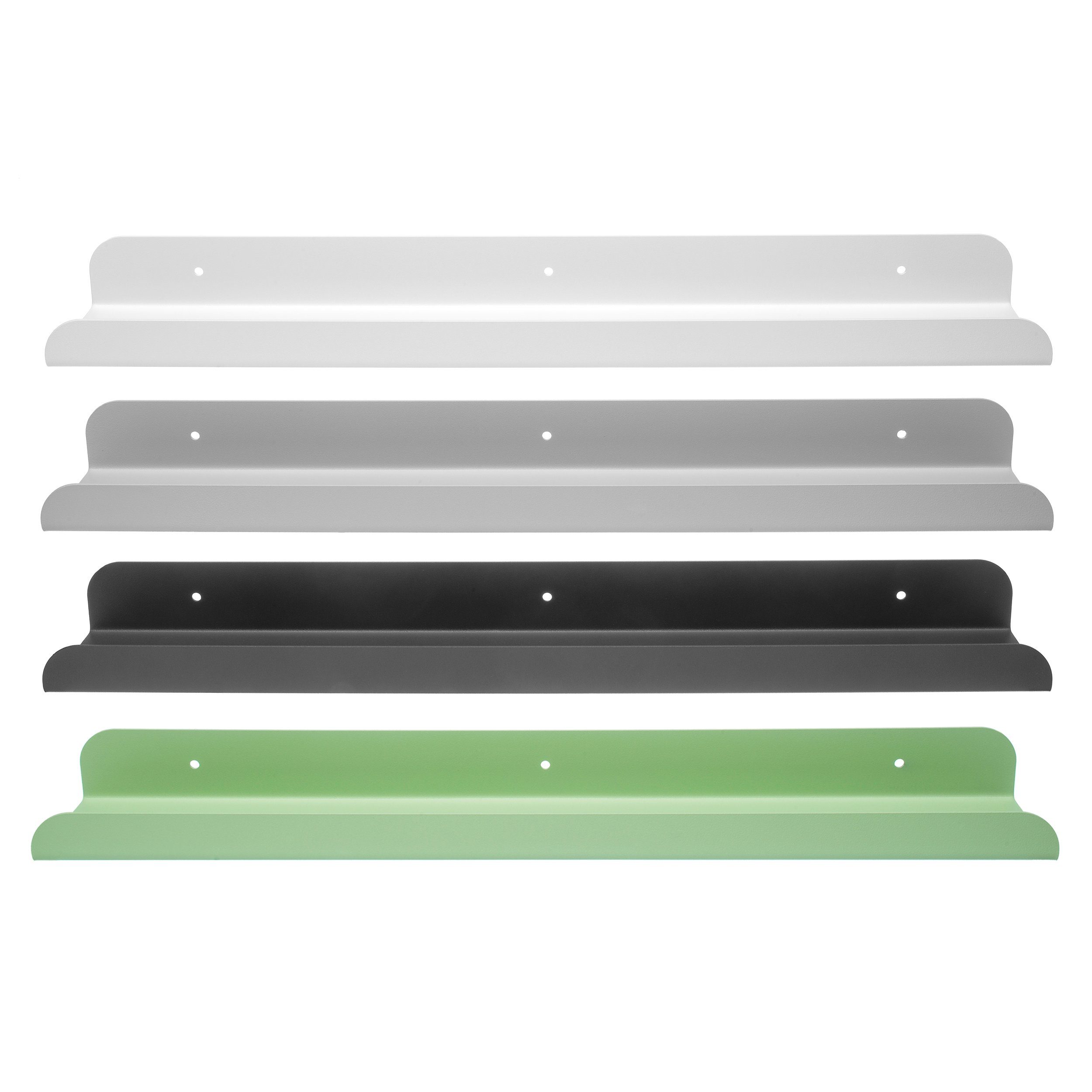 weld & co zu Wandregal als 02, Bilderleiste ideal Wandregal Weißgrün nutzen Solid