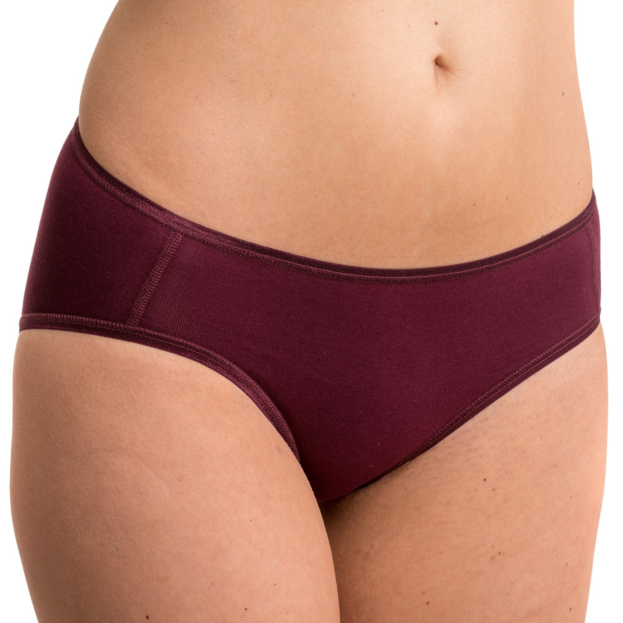 HERMKO Midislip 17031 Baumwolle/Modal Jazz-Pant elastischen Abschlüssen softweich