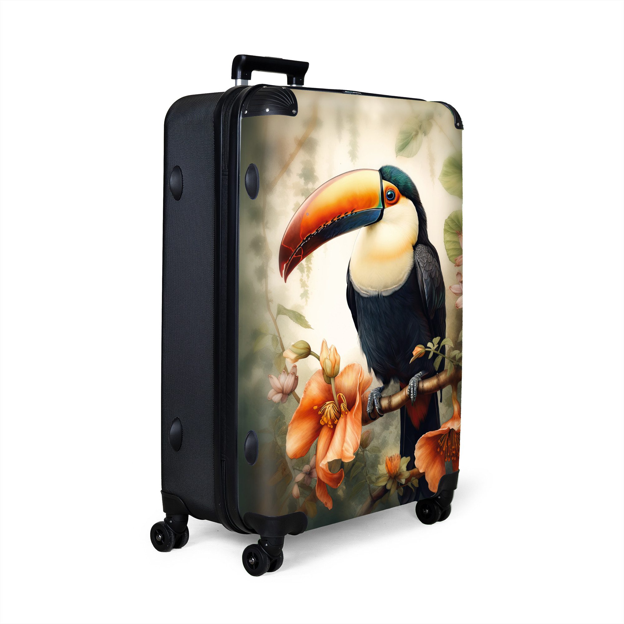 NoBoringSuitcases.com© Hartschalen-Trolley Tukan - Vogel - günstig online kaufen