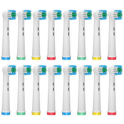 YI Elektrische Zahnbürste Ersatzbürstenköpfe für Oral B, 16 Pack Zahnbürste Ersatzköpfe