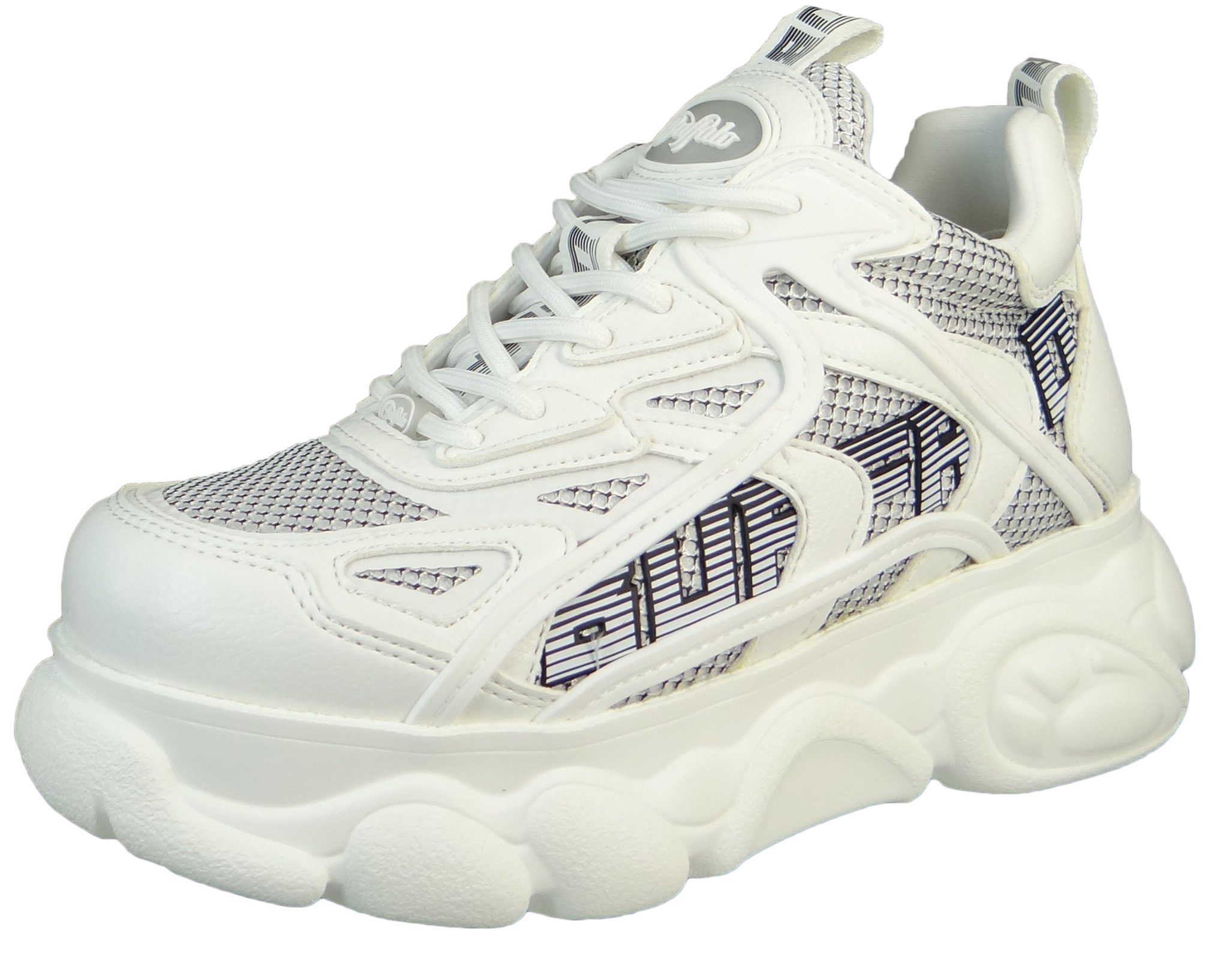 1630564 CLD Grid White Sneaker