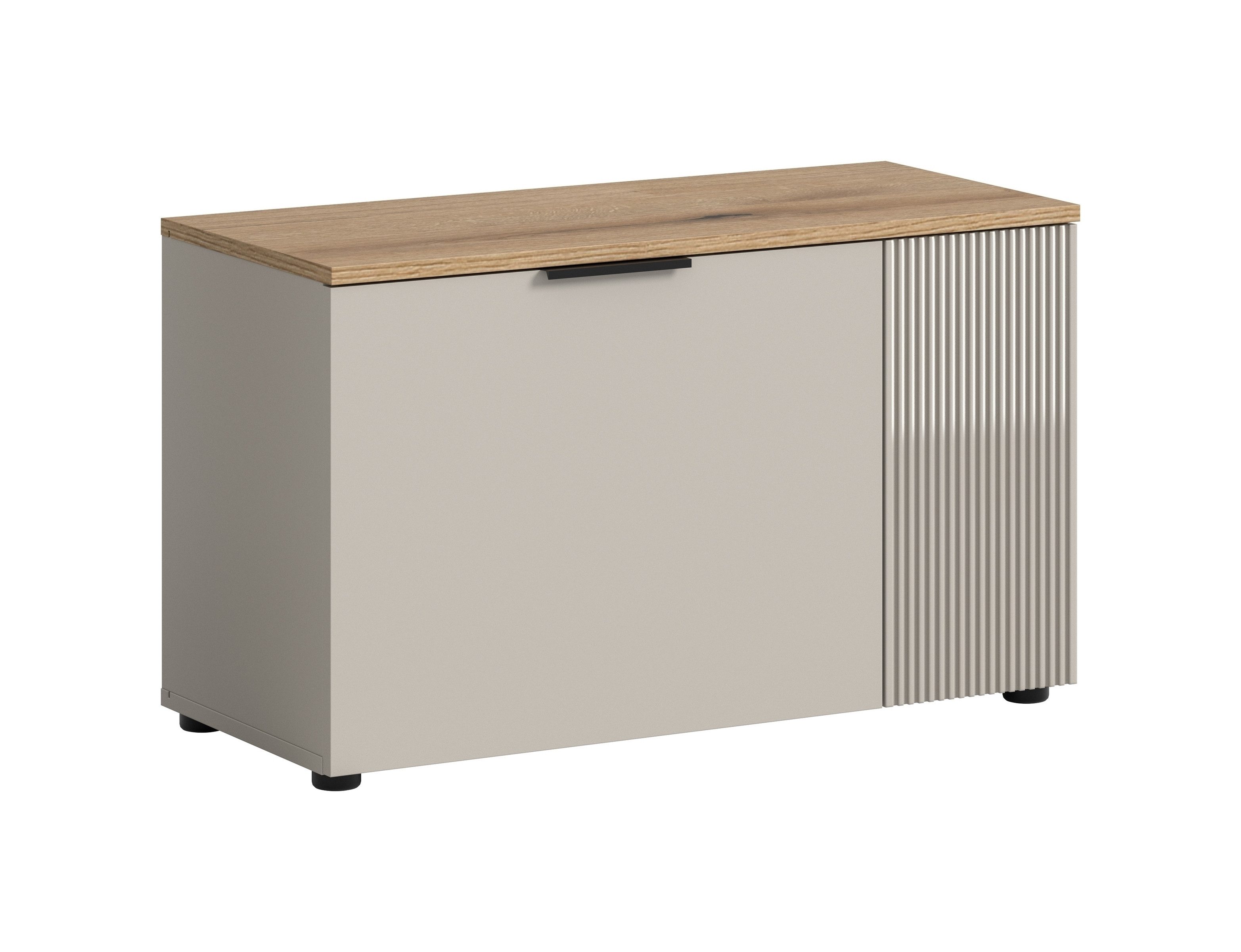 freiraum Sitzbank Slide, in kaschmir - 80x48x36cm (BxHxT)
