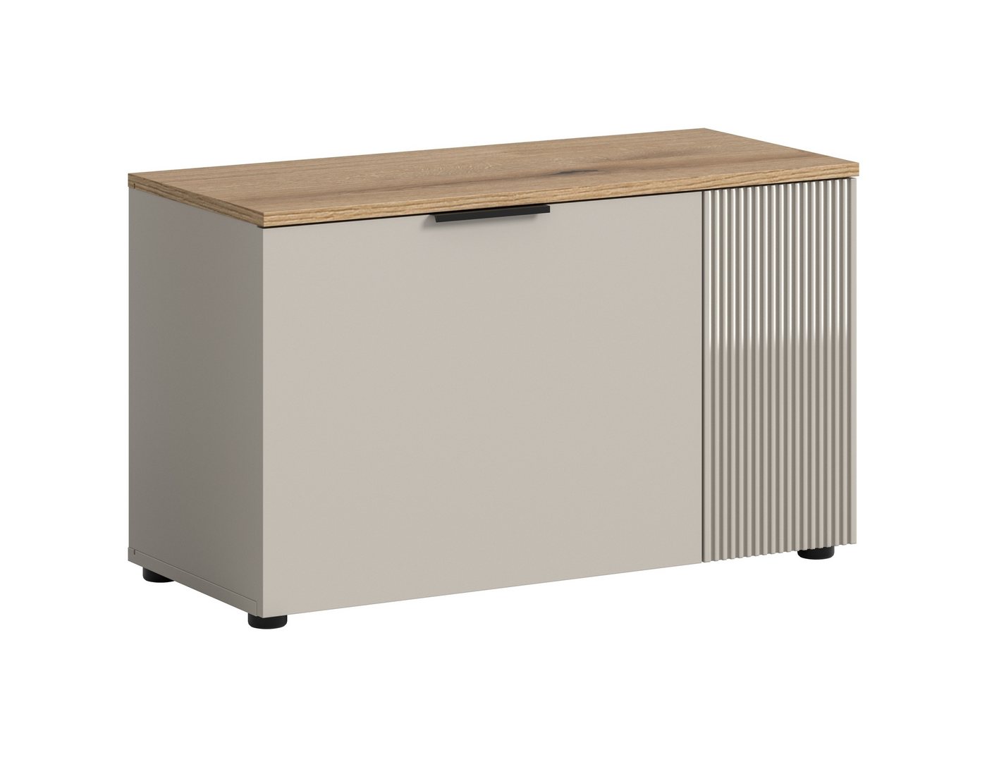 freiraum Sitzbank Slide, in kaschmir - 80x48x36cm (BxHxT)