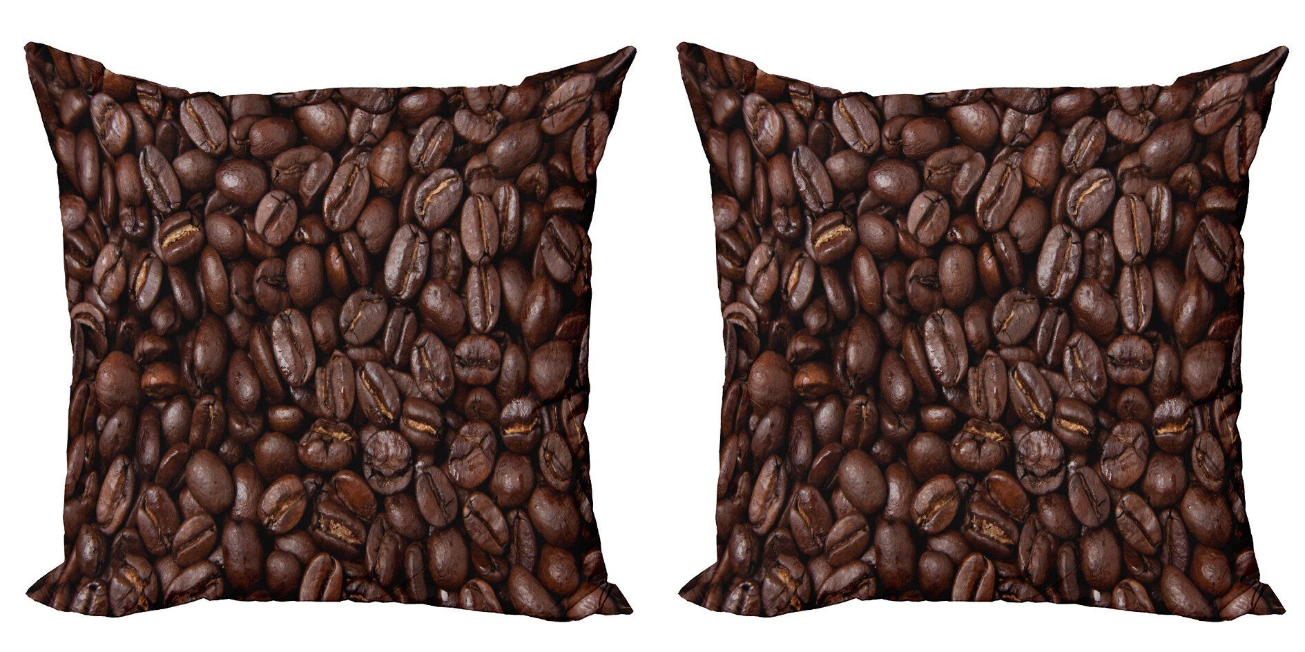 Kissenbezüge Modern Accent Doppelseitiger Digitaldruck, Abakuhaus (2 Stück), Kaffee Aromatische Bohnen Top Szene