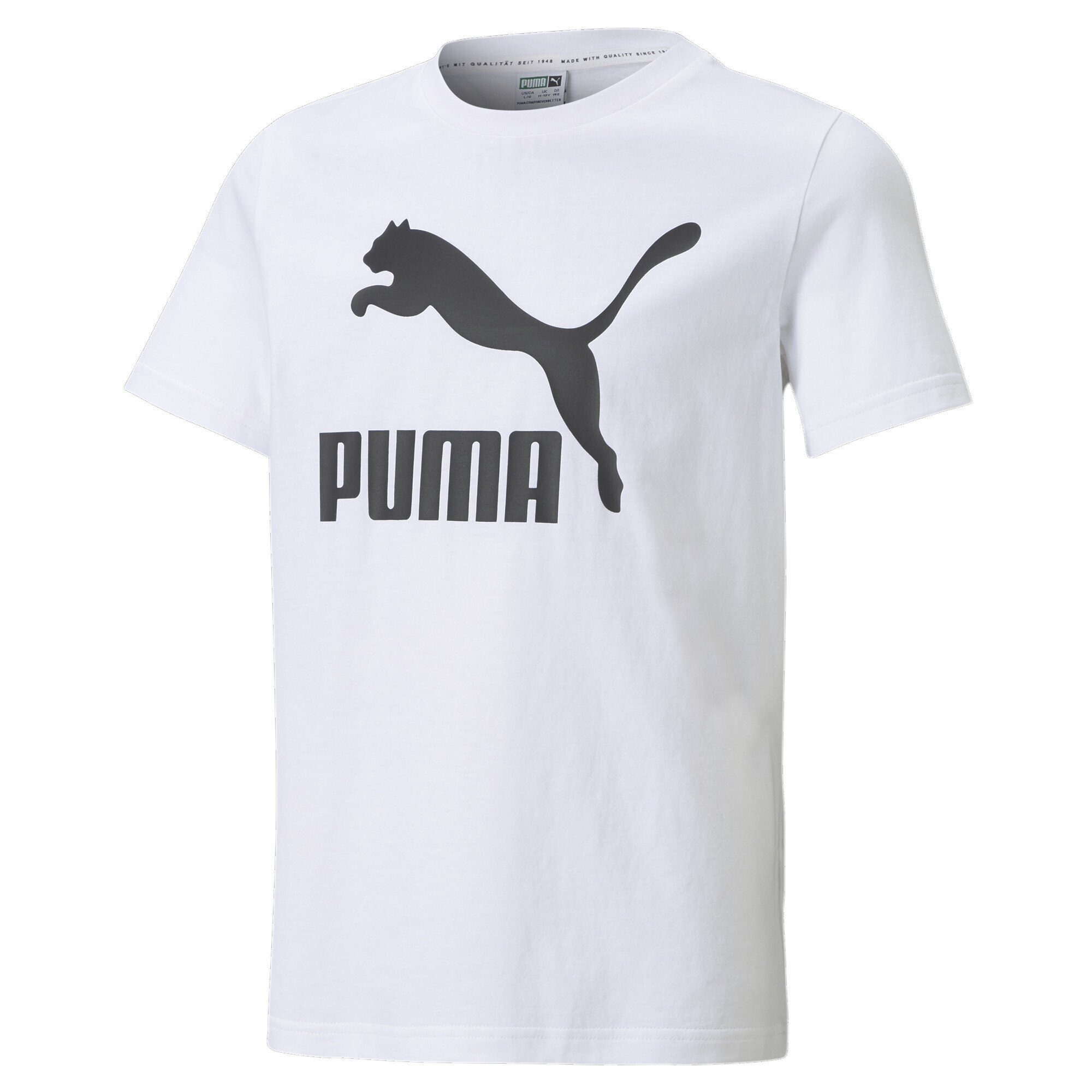 PUMA T-Shirt B T-Shirt Classics Jungen White