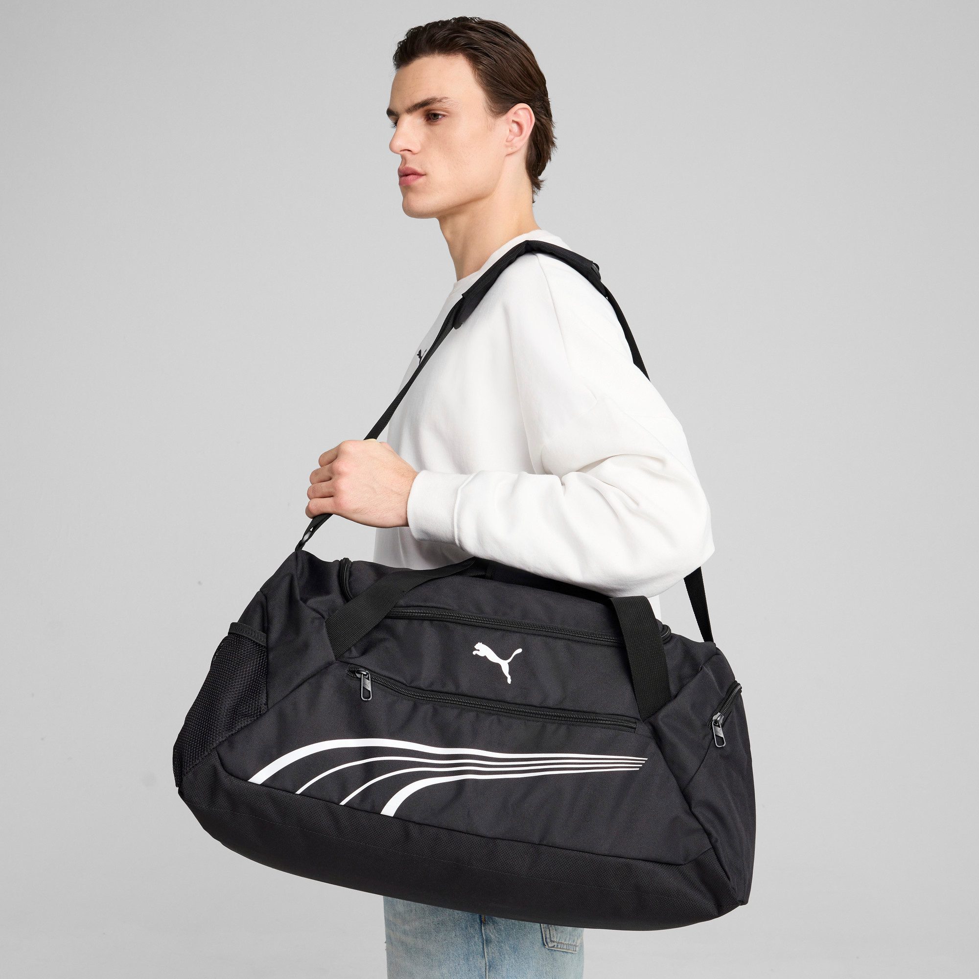 PUMA Sporttasche FUNDAMENTAL MEDIUM SPORTS BAG, mit mehreren Fächern, mit s günstig online kaufen