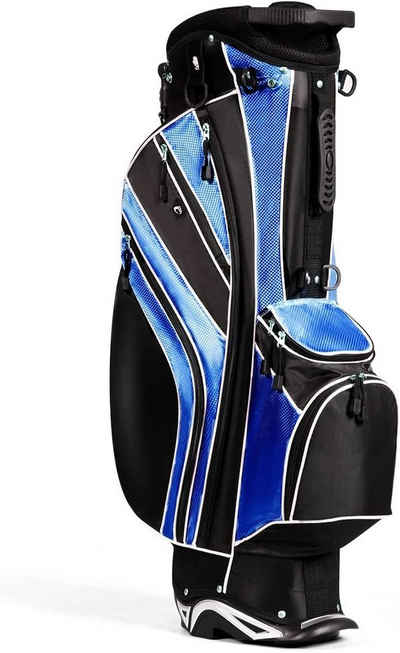 KOMFOTTEU Golftrolley Golf-Tasche, mit 5-Wege-Schlägeroberteil