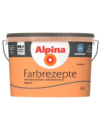 Alpina Wand- ir Deckenfarbe Farbrezepte Marra...