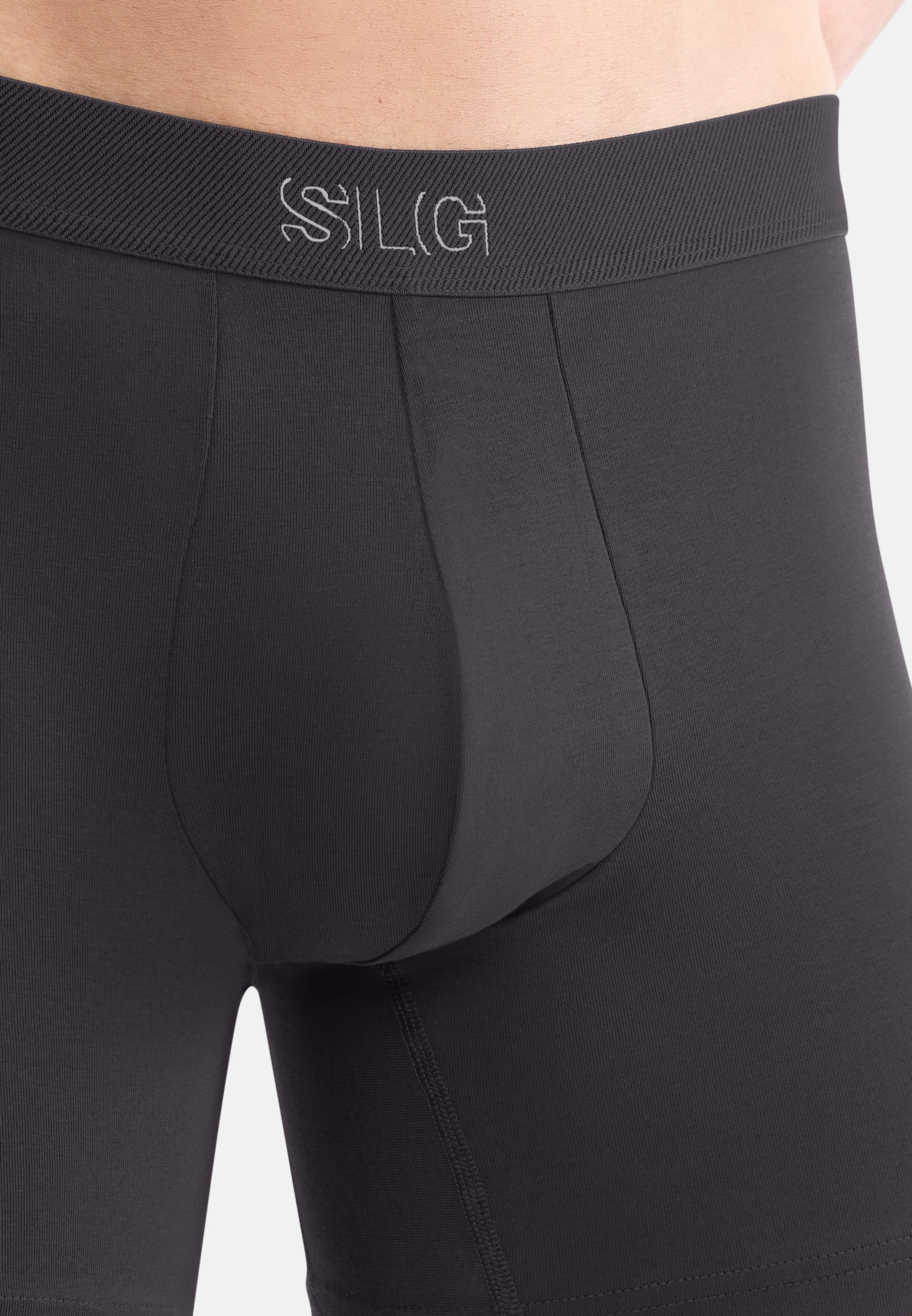 sloggi Retro Boxer 6er Pack SLG Base (Spar-Set, 6-St) Retro Short / Pant - Baumwolle - ohne Eingriff - Atmungsaktiv