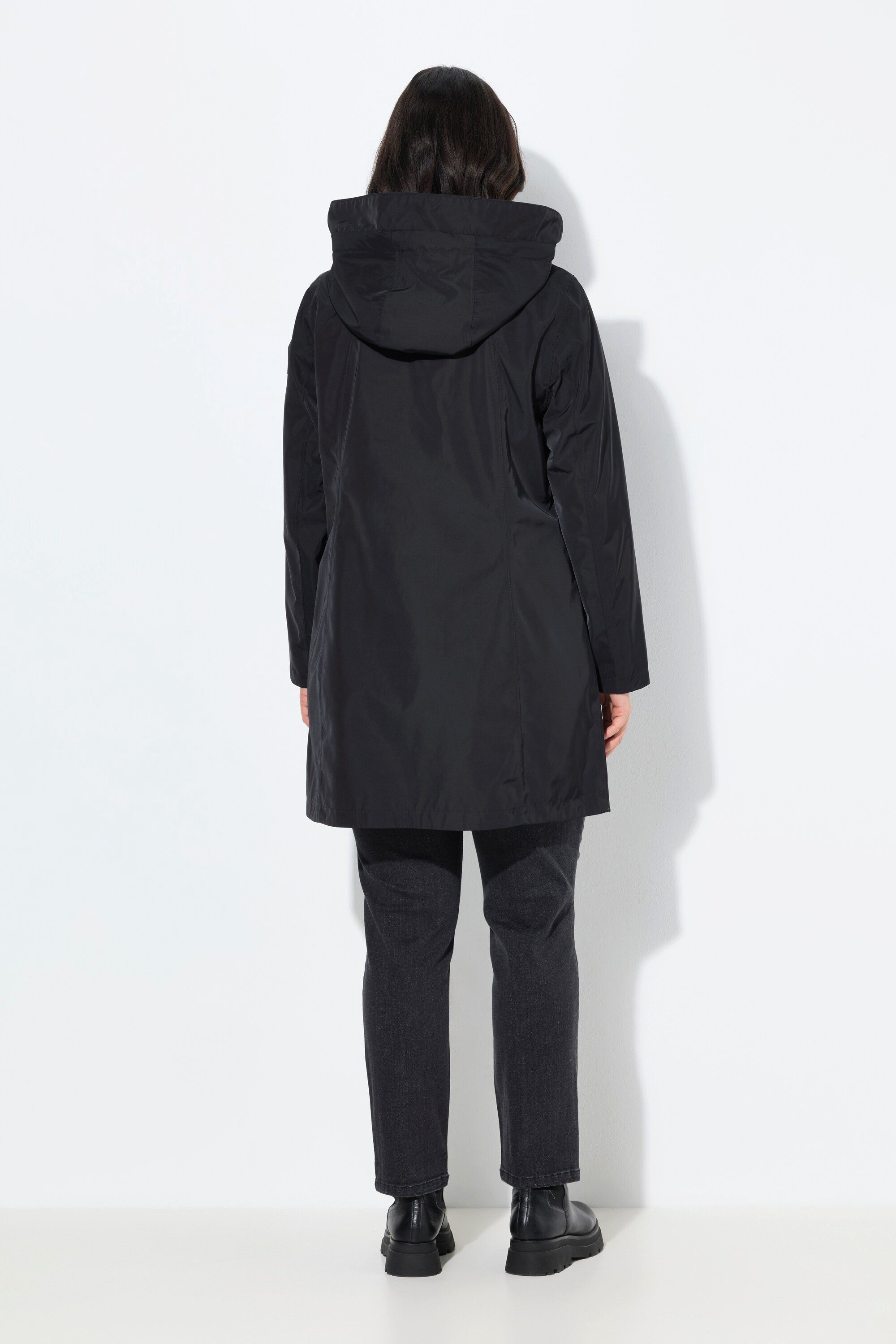 Ulla Popken Funktionsjacke HYPRAR Funktionsjacke wasserdicht Kapuze