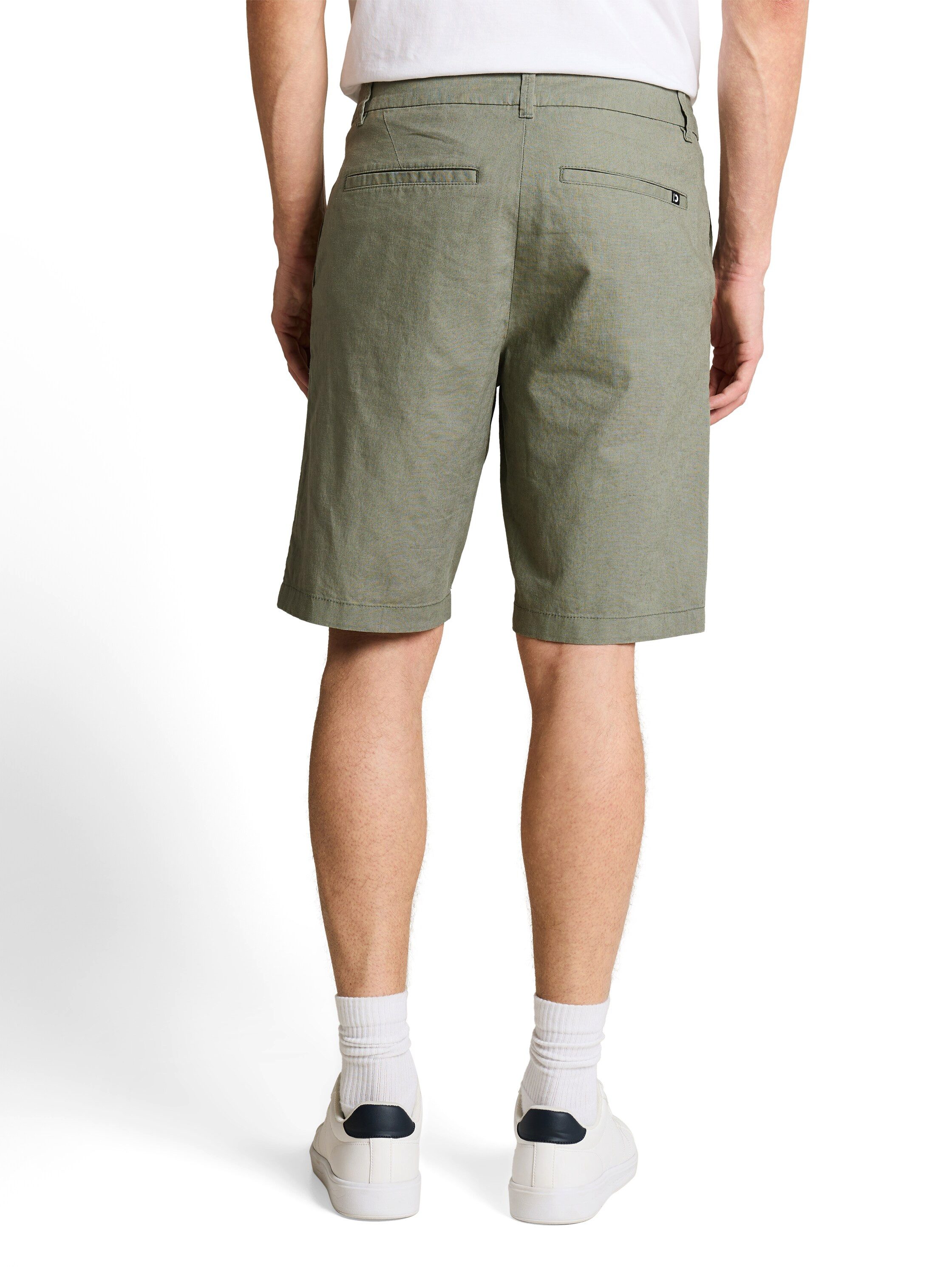 TOM TAILOR Denim Chinoshorts aus Leinen