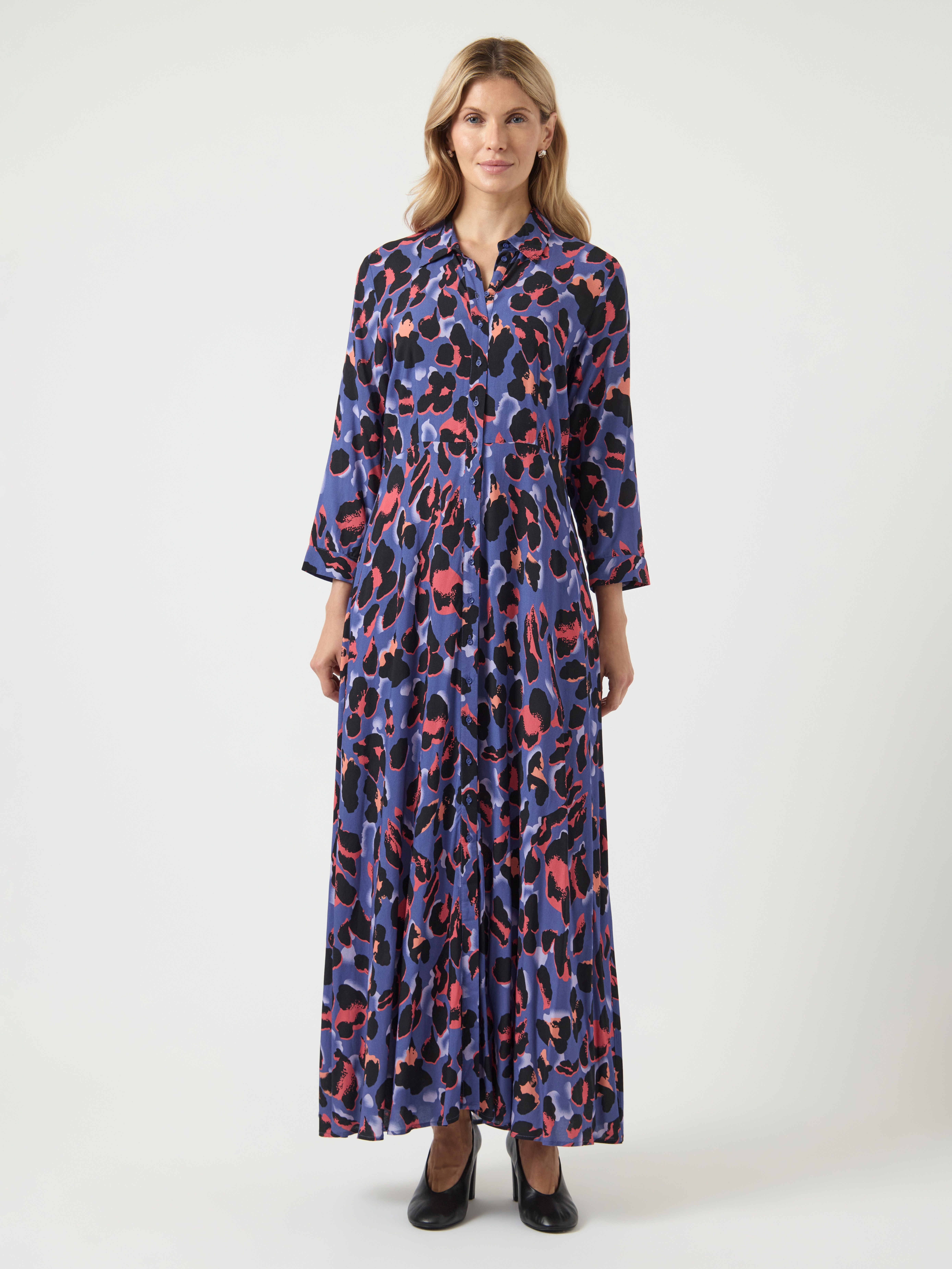 Y.A.S Hemdblusenkleid YASSAVANNA LONG SHIRT DRESS Sommerkleid, mit 3/4 Ärme günstig online kaufen