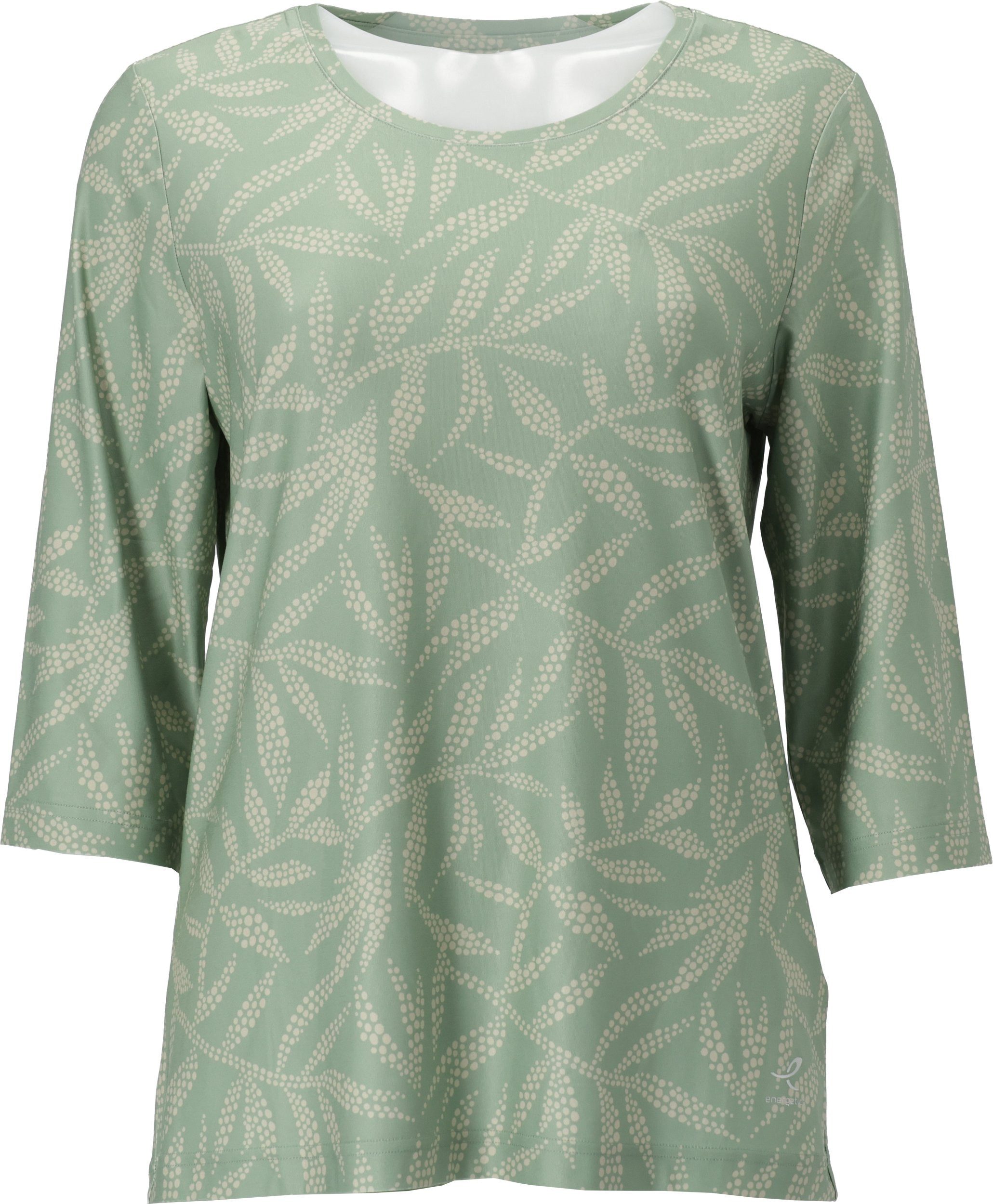 Energetics Funktionsshirt Da.-T-Shirt Juna AOP-/GREEN SMOKE/GRE