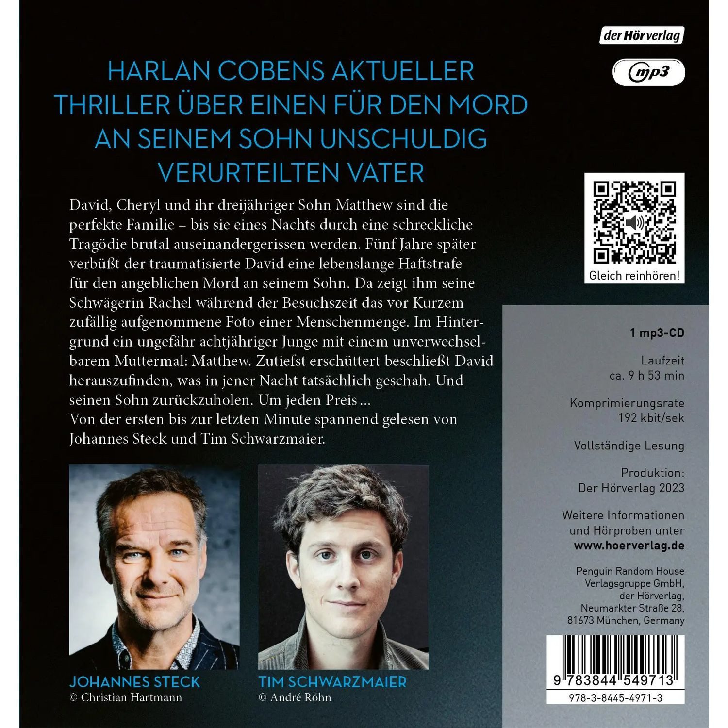 Der HörVerlag Hörspiel Nur für dein Leben