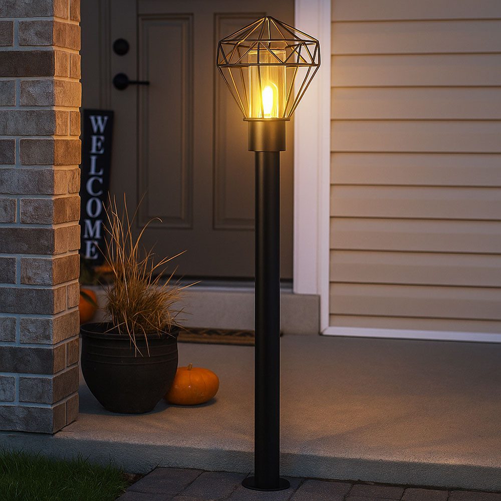 GLOBO LIGHTING Außen-Stehlampe, Leuchtmittel inklusive, Warmweiß, Außensteh günstig online kaufen