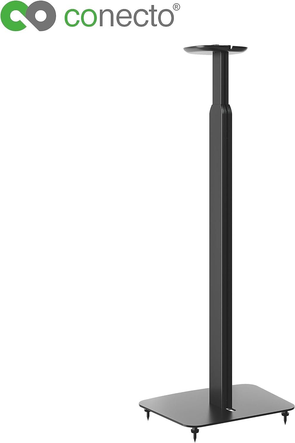 conecto Lautsprecher-Wandhalterung conecto höhenverstellbarer Lautsprecherständer für SONOS ONE® und