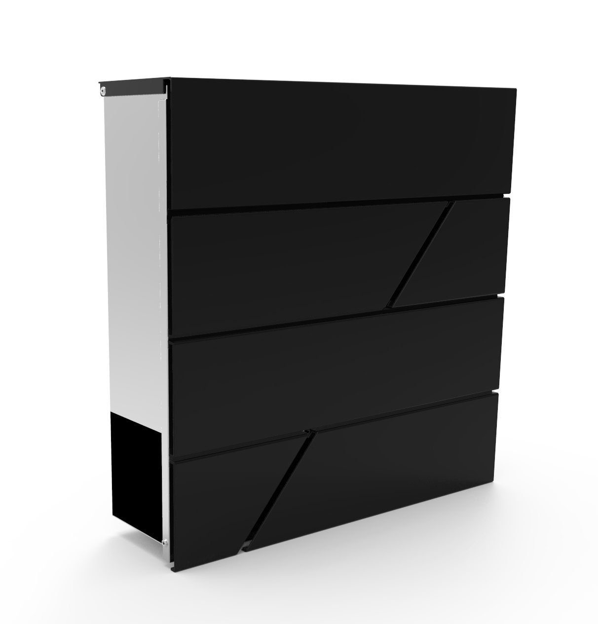 Steelboxx Briefkasten Briefkasten Edelstahl Postkasten Zeitungsfach -Rolle günstig online kaufen