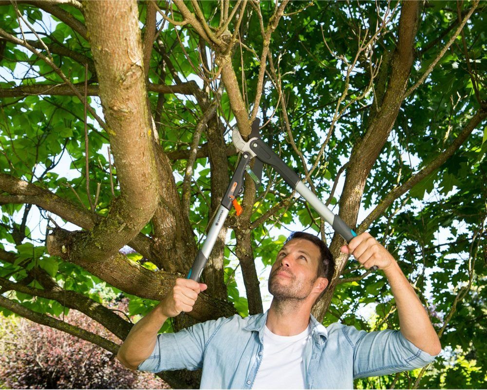 GARDENA Astschere Gardena Ratschen-Astschere Comfort SmartCut bis zu