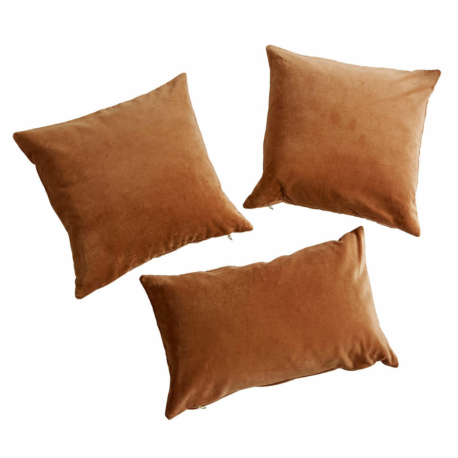 Mirabeau Kissenhülle Kissenhülle 3er Set Shahrine rotbraun