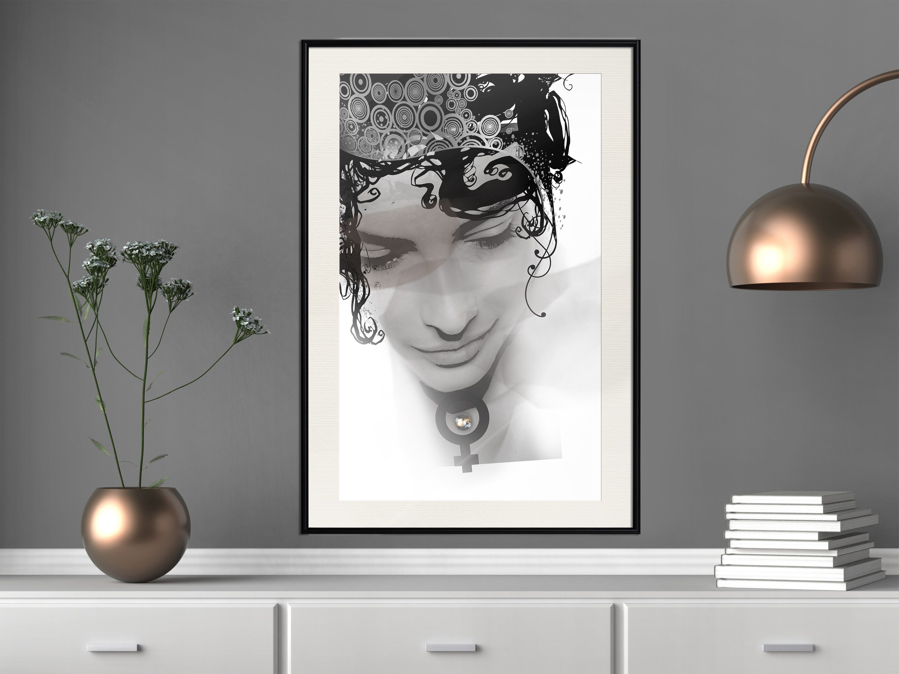 Artgeist Poster Female Beauty []