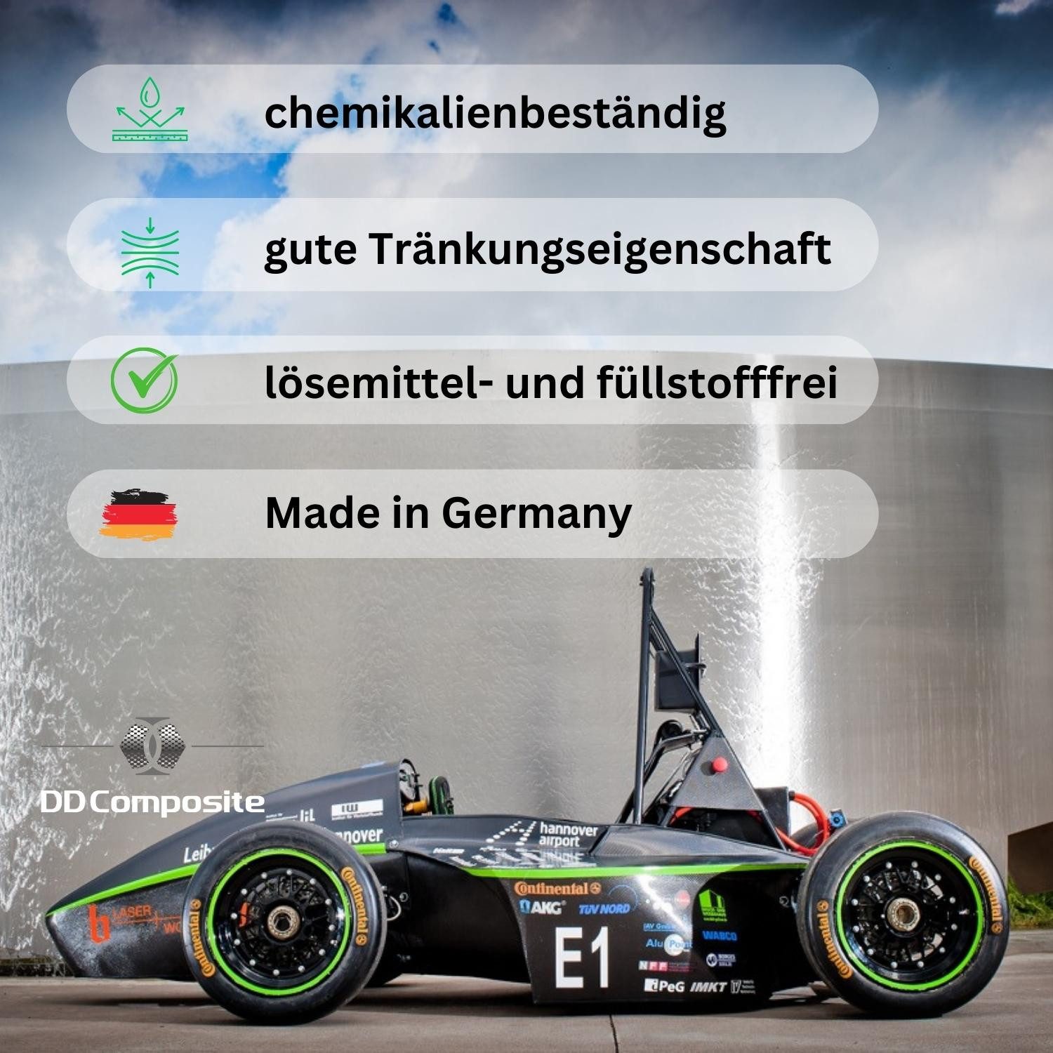 DD Composite Epoxidharz 500g Epox 4307 + 300g Härter 180