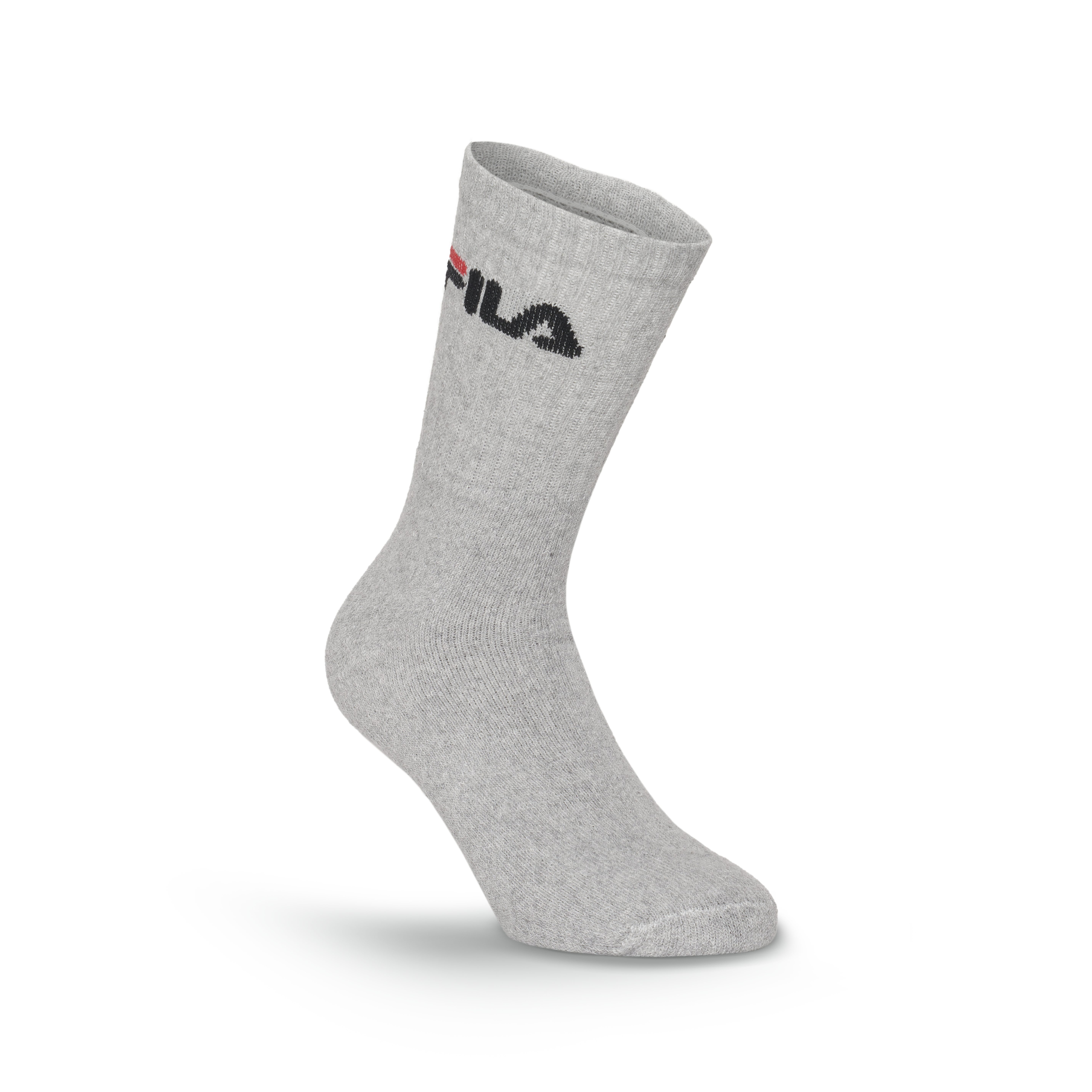 Fila Tennissocken (6 Paar) Logoschriftzug, breites Rippenbündchen, Cotton-M günstig online kaufen